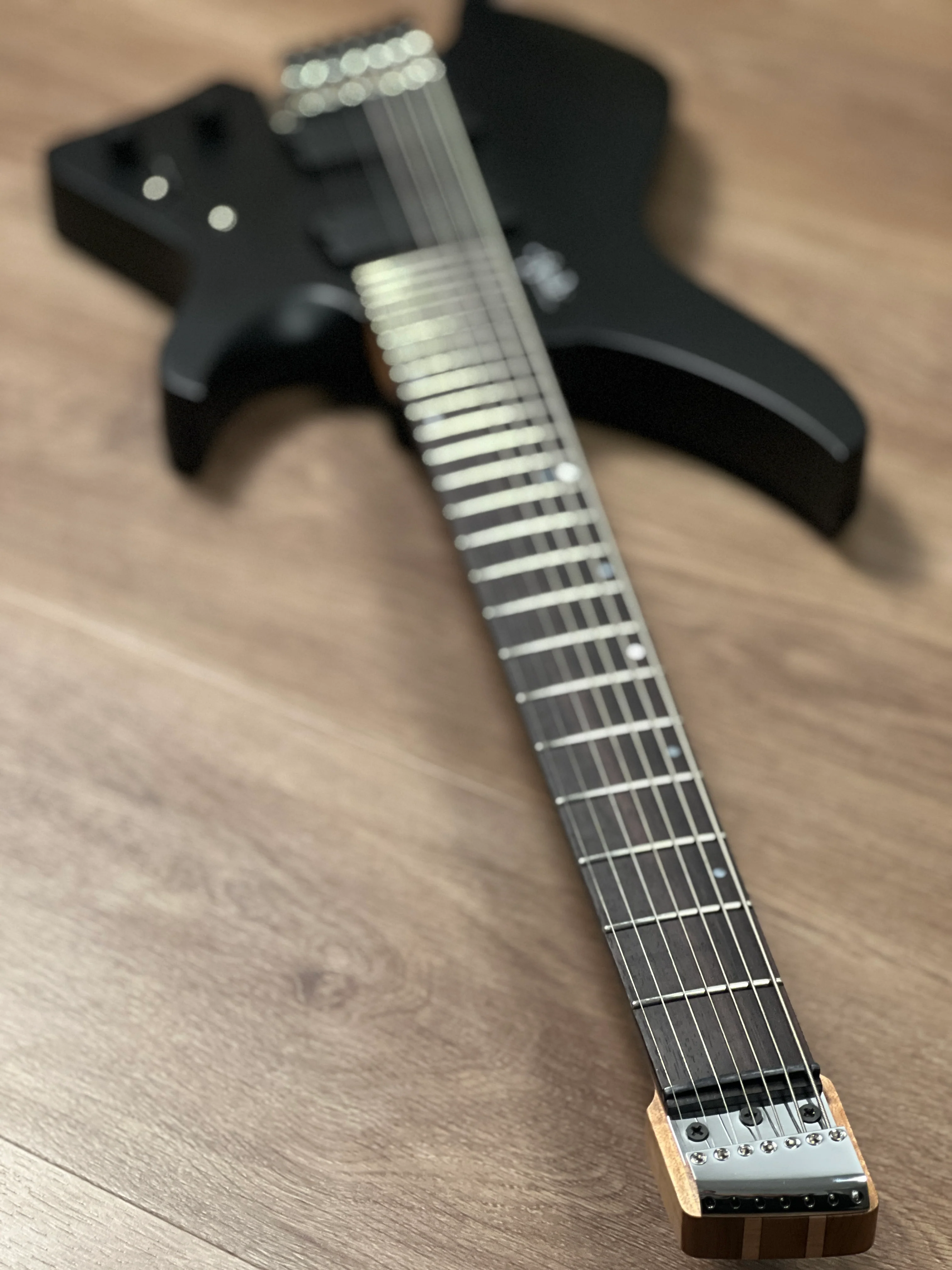 Aguda Black Hole Custom 7-String in Satin Black (2025 Version) Nafiri Special Run 2 - Image 10