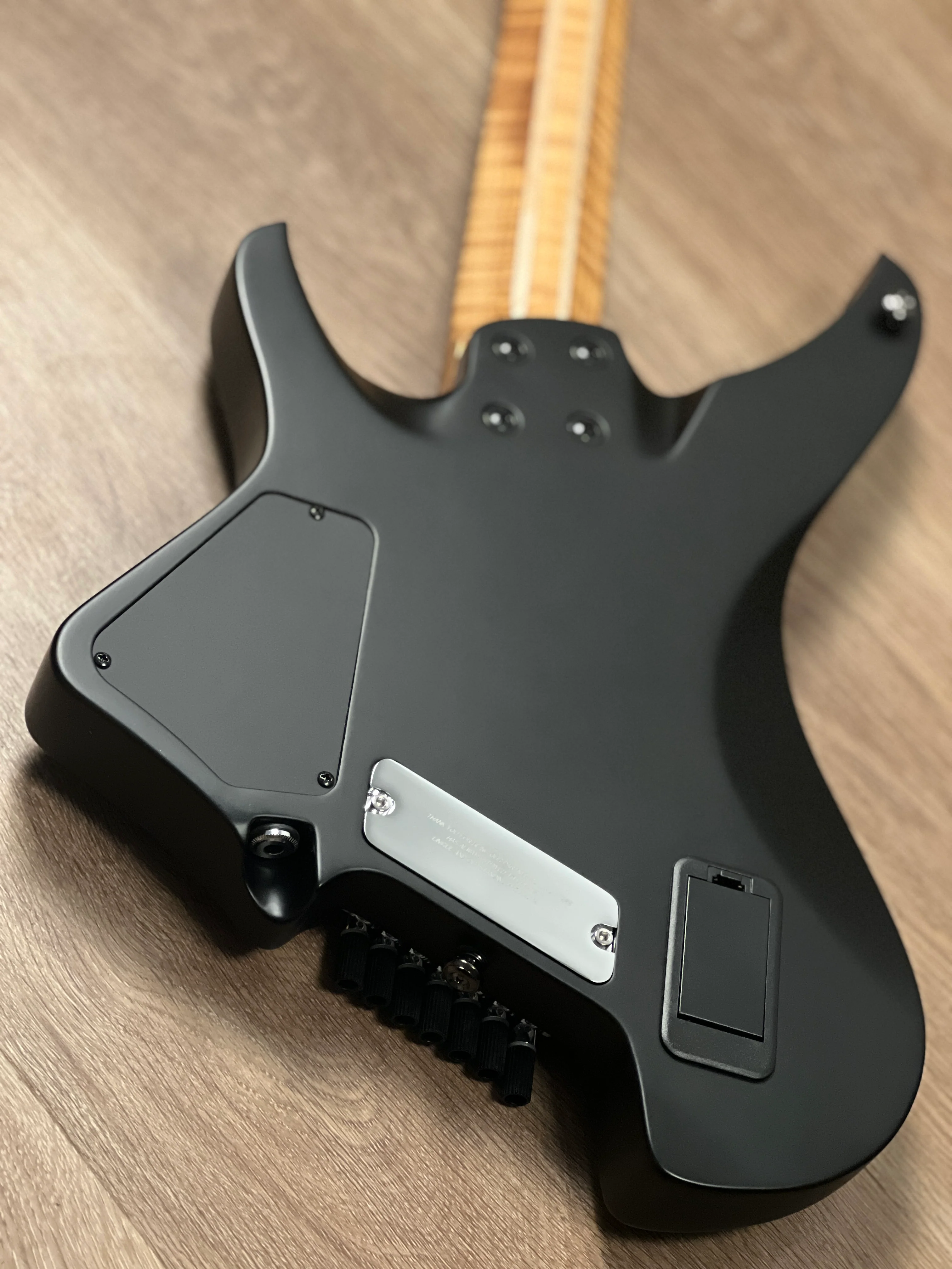 Aguda Black Hole Custom 7-String in Satin Black (2025 Version) Nafiri Special Run 2 - Image 7