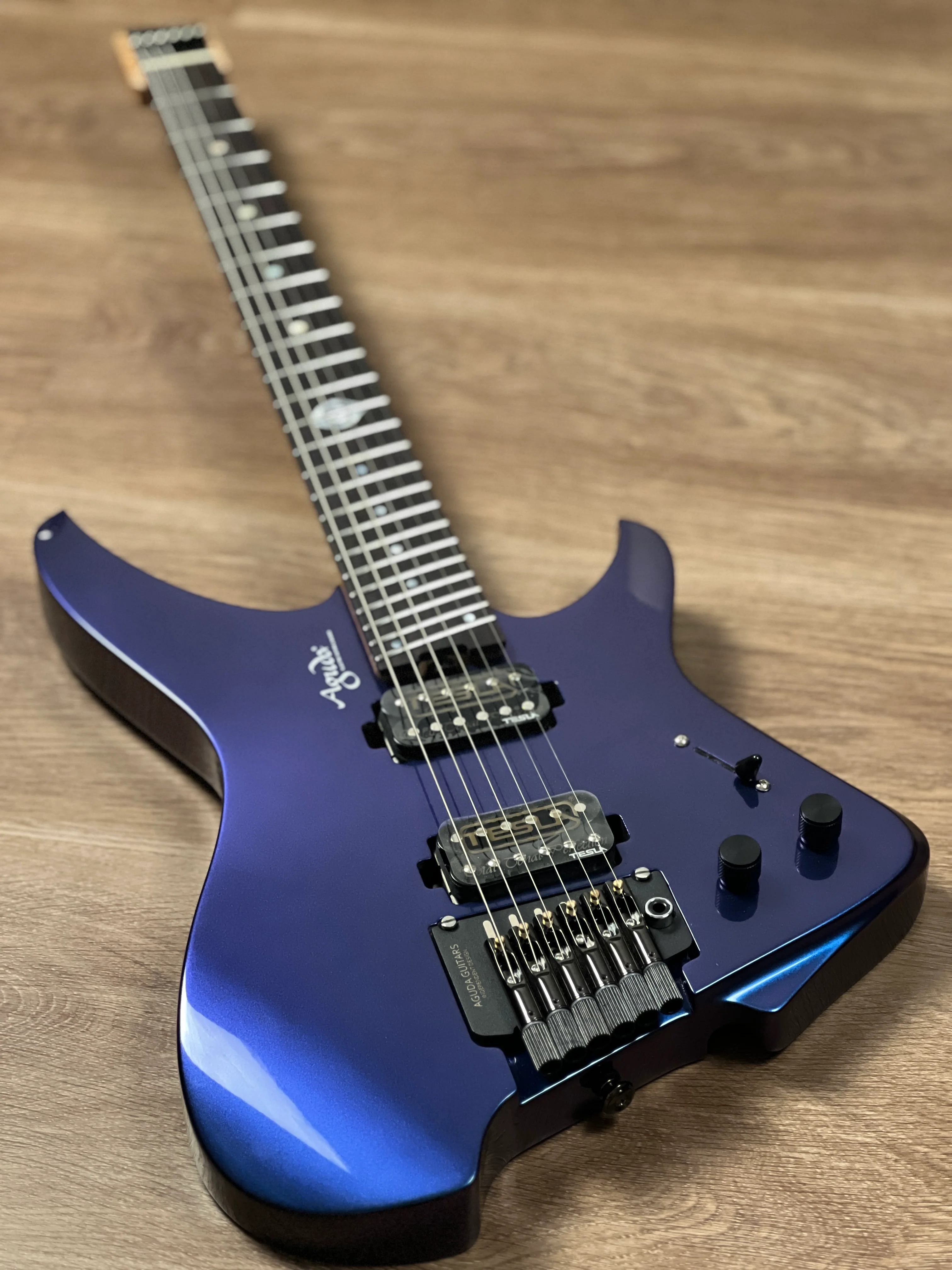 Aguda Black Hole in Chameleon with Flame Maple Neck Nafiri Special Run 2 - Image 4