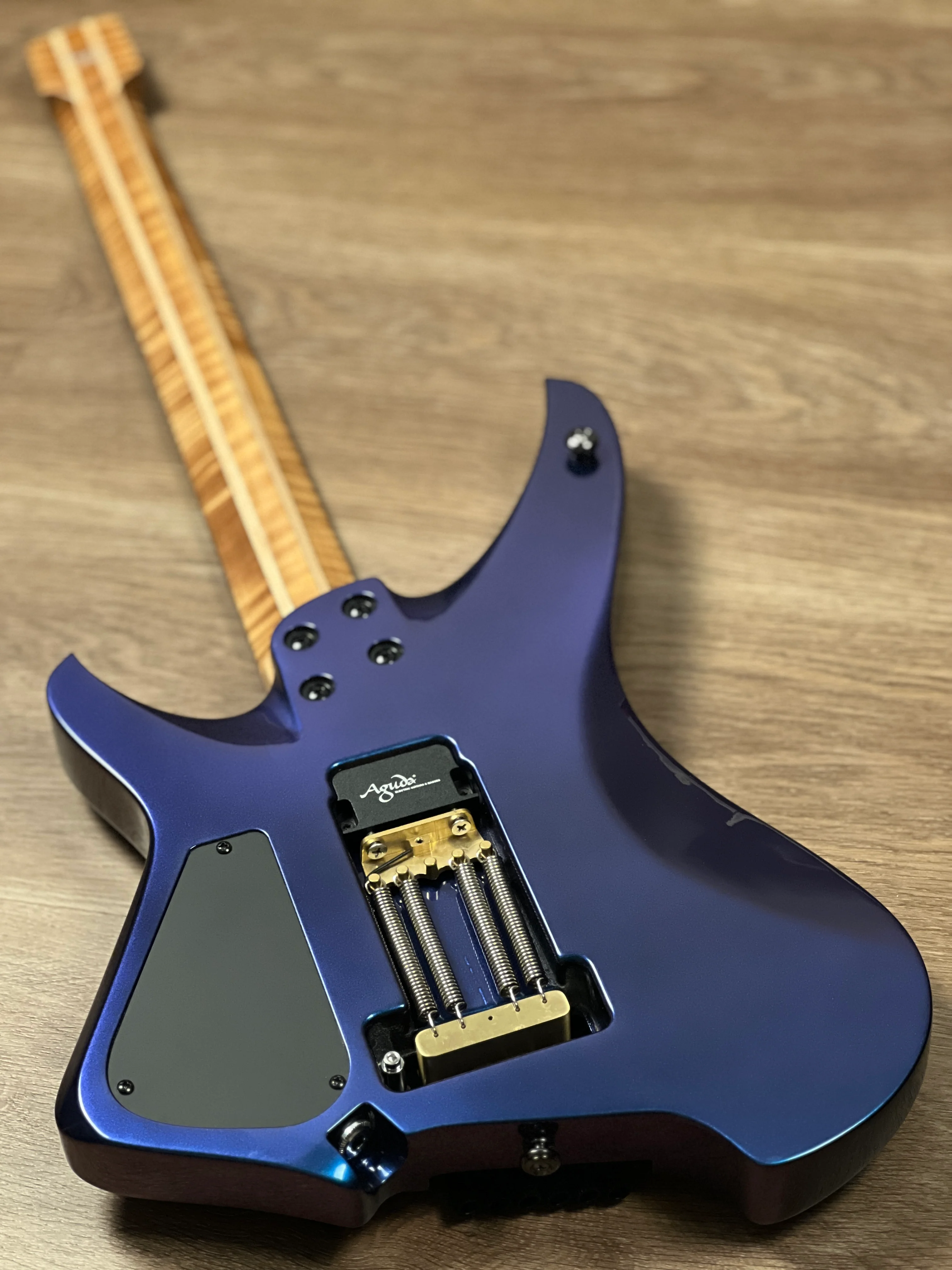 Aguda Black Hole in Chameleon with Flame Maple Neck Nafiri Special Run 2 - Image 6