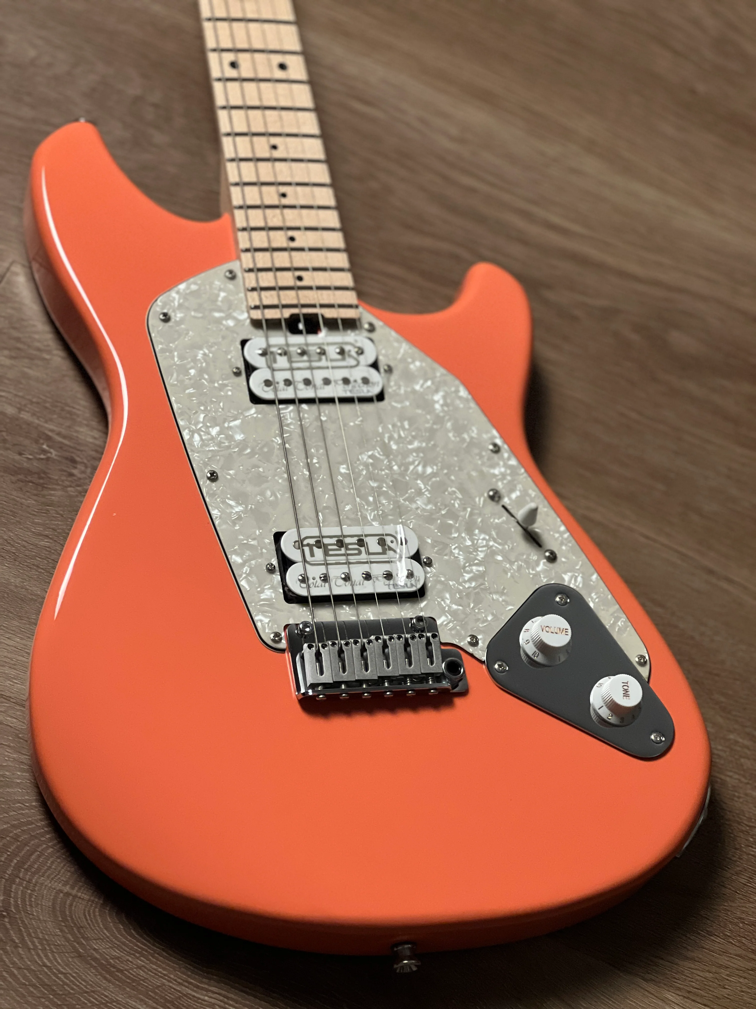 Aguda Jerry king Steam Tone 1981 HH in Peach Pink - Image 4