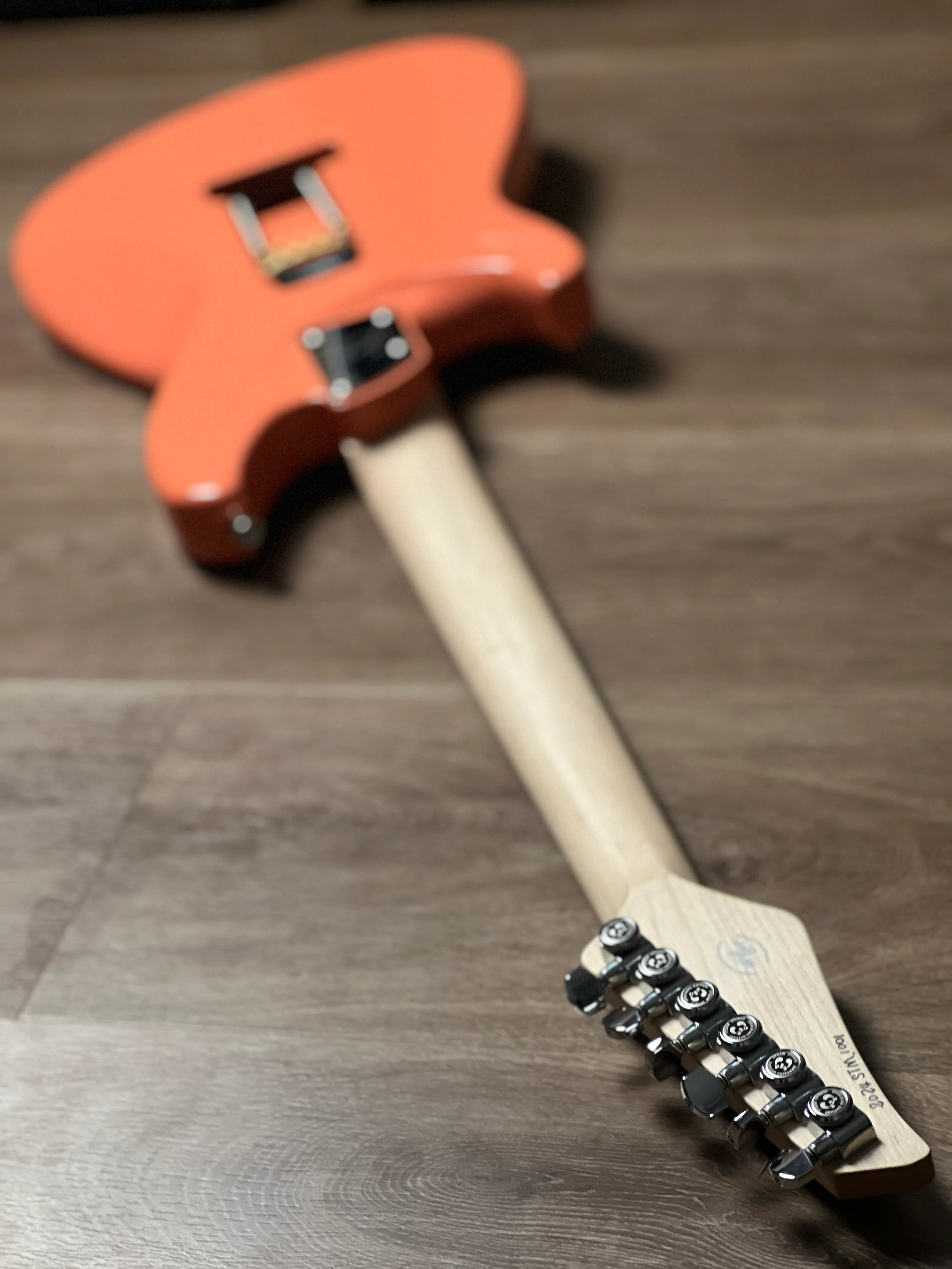 Aguda Jerry king Steam Tone 1981 HH in Peach Pink - Image 7
