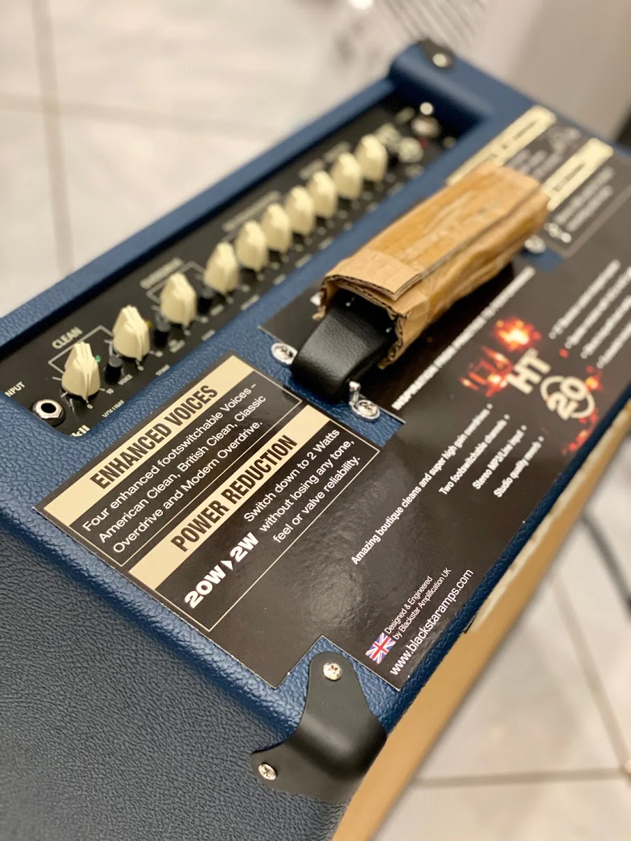 Blackstar HT-20R MKII Combo Limited Edition Full Tube amplifier in Trafalgar Blue - Image 3