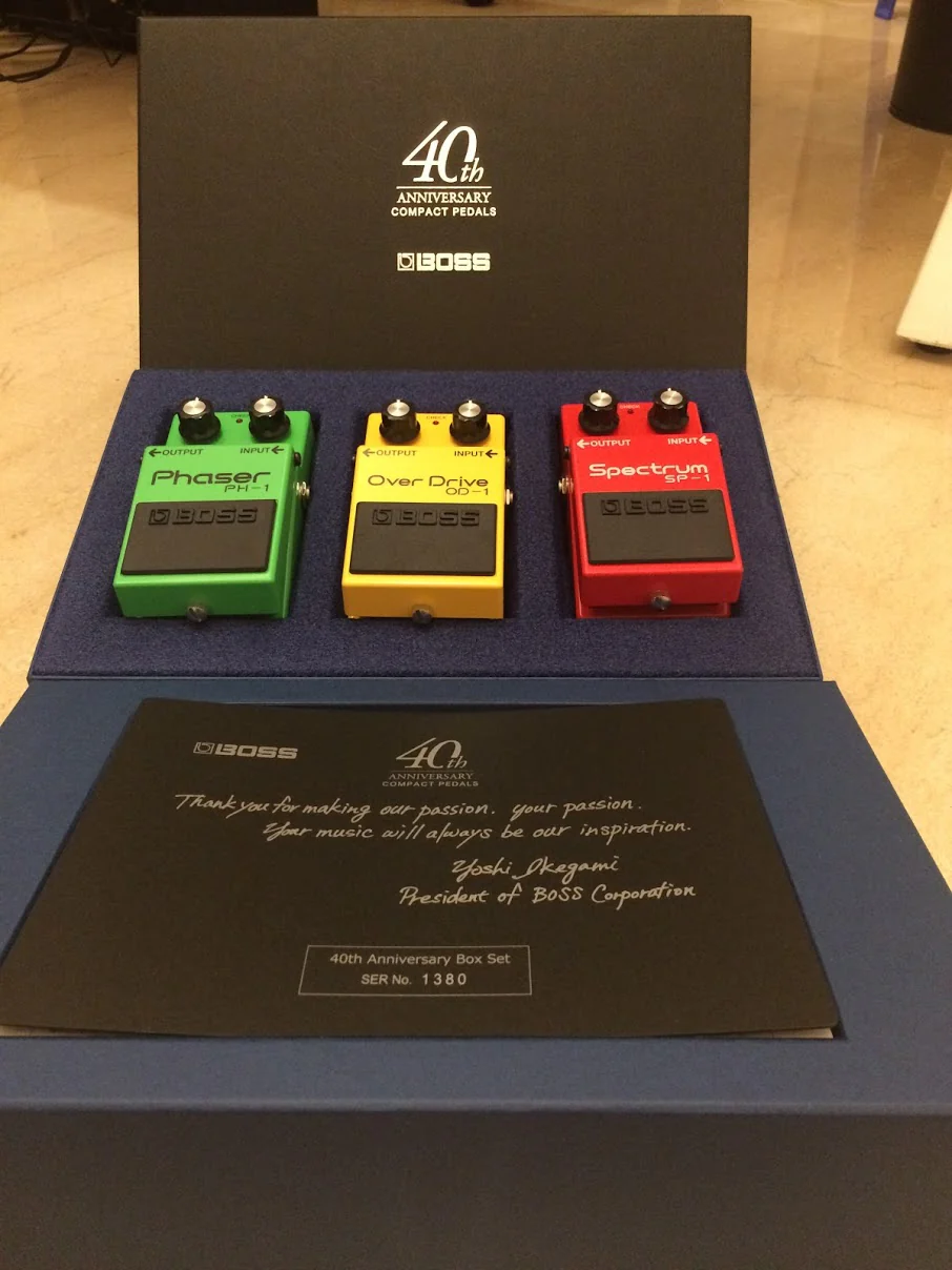 BOSS BOX-40 Compact Pedal 40th Anniversary Box Set - Image 3