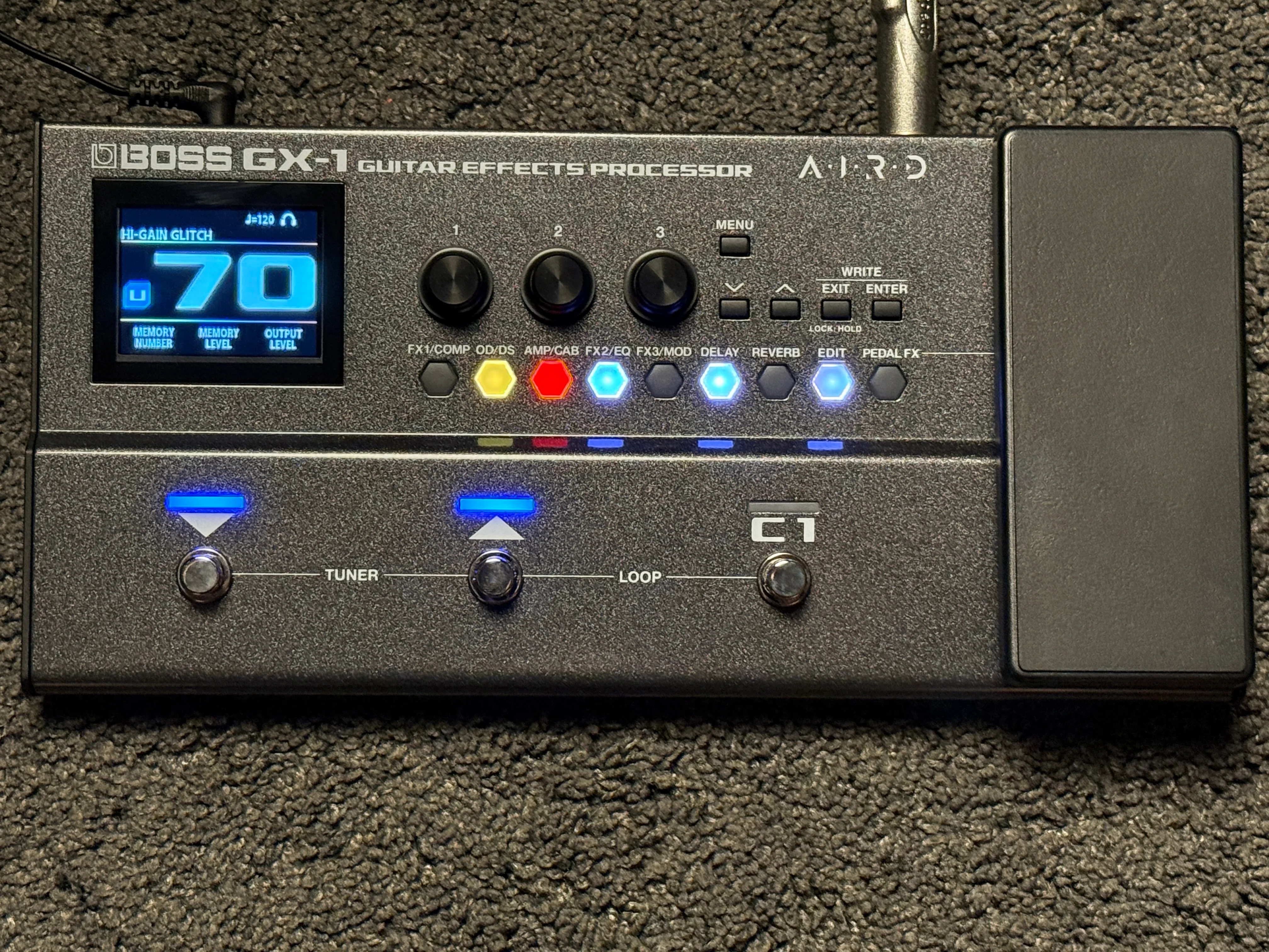 Boss GX-1 Guitar Multi-effects Pedal - Image 2
