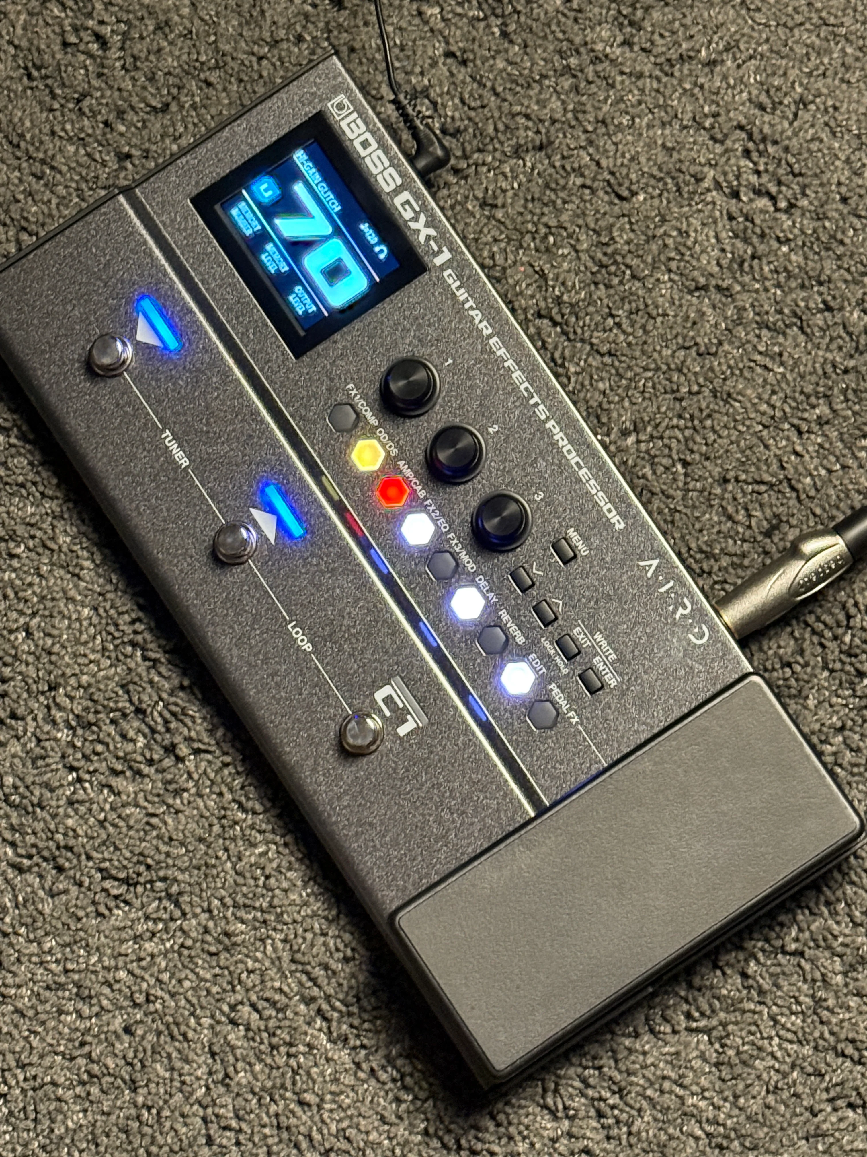 Boss GX-1 Guitar Multi-effects Pedal - Image 3