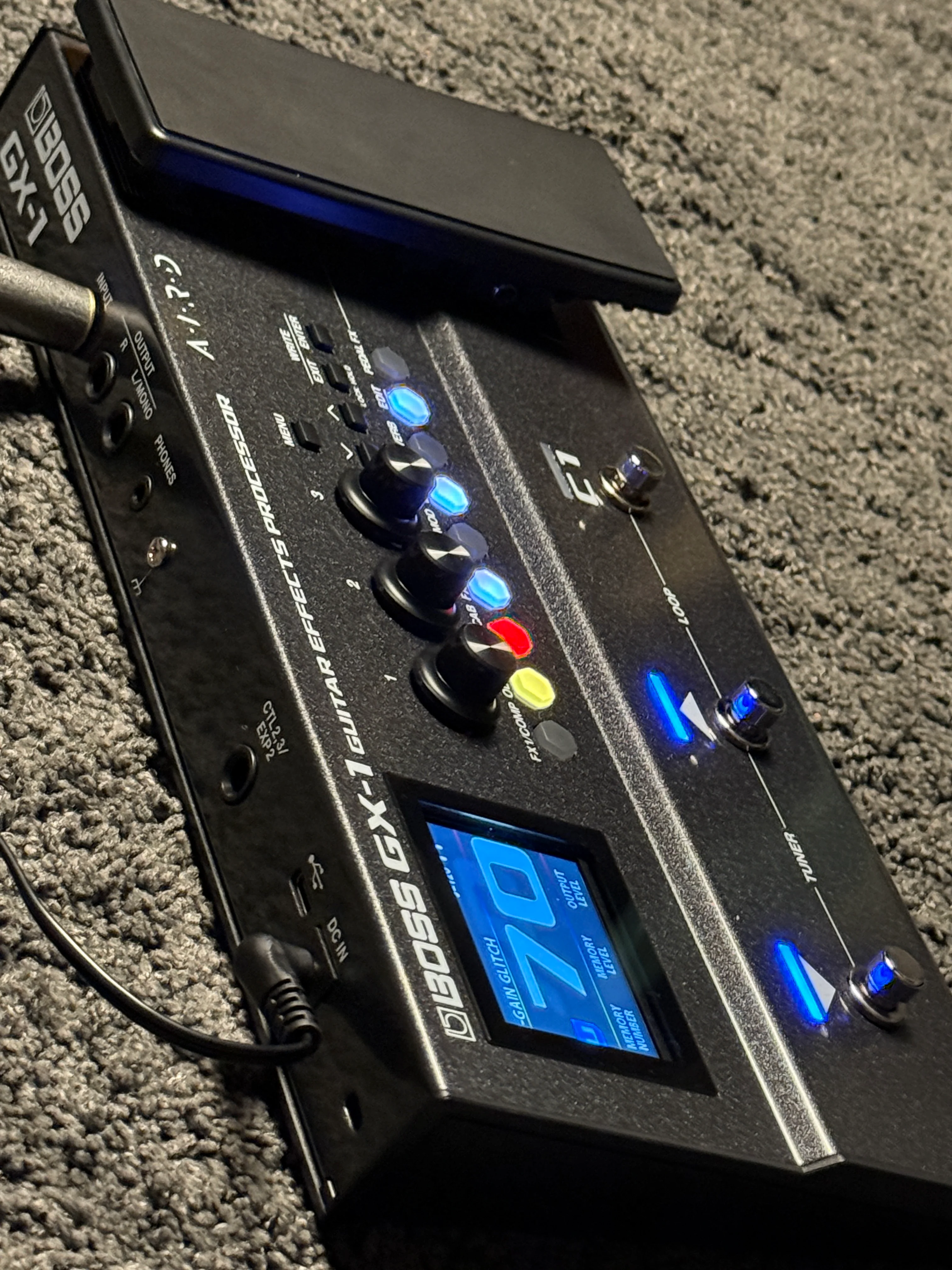 Boss GX-1 Guitar Multi-effects Pedal - Image 4