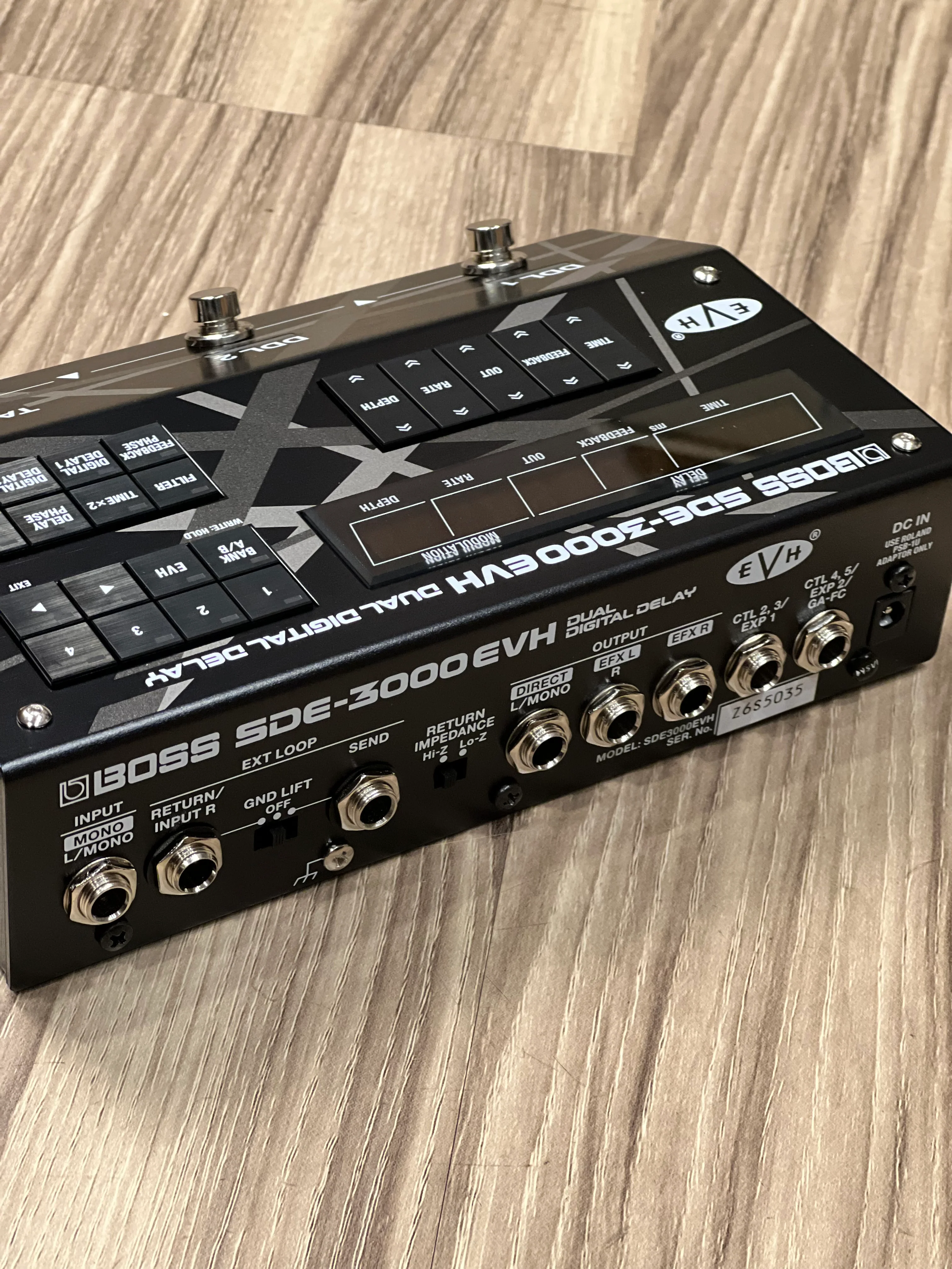Boss SDE-3000EVH Dual Digital Delay Pedal - Image 6