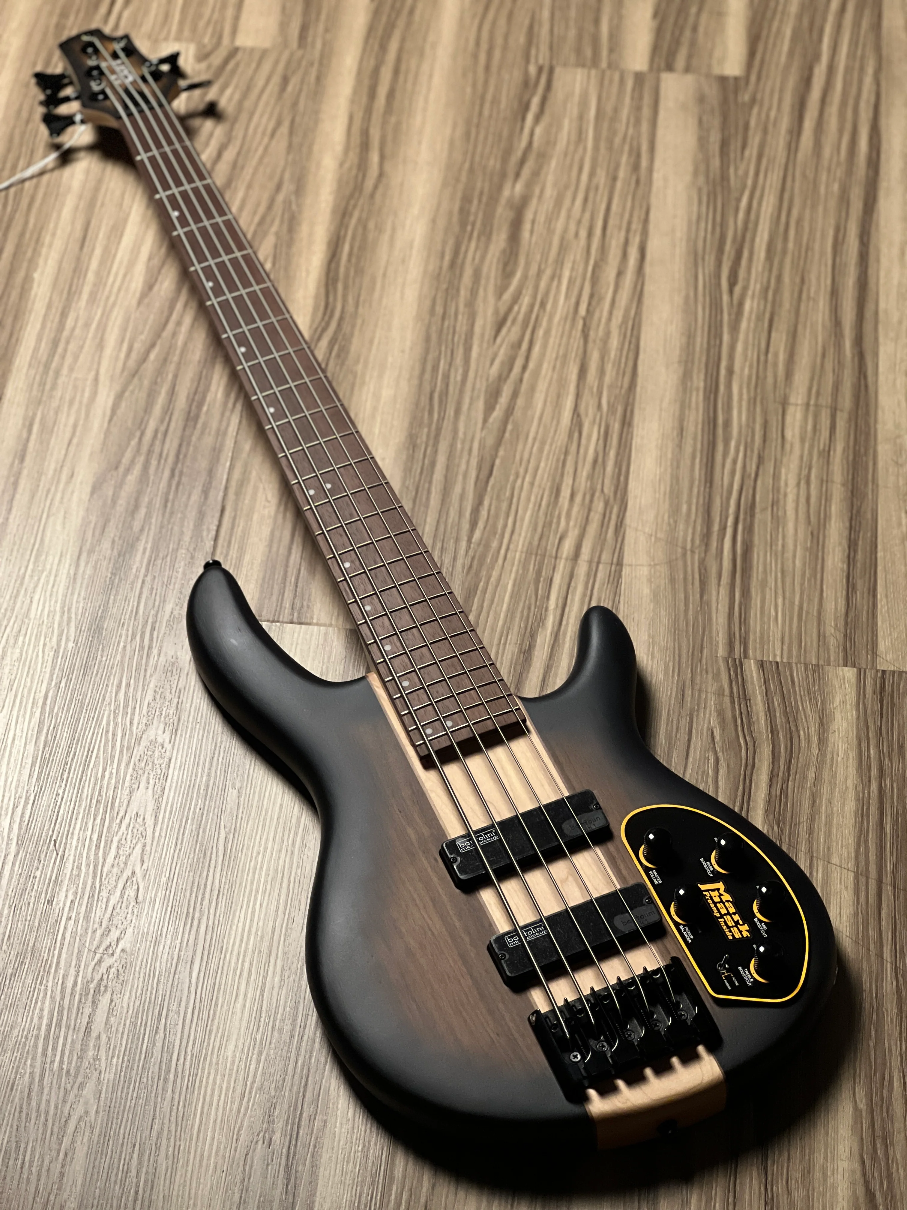 C5 Plus OVMH Bass in Antique Brown Burst - Image 2