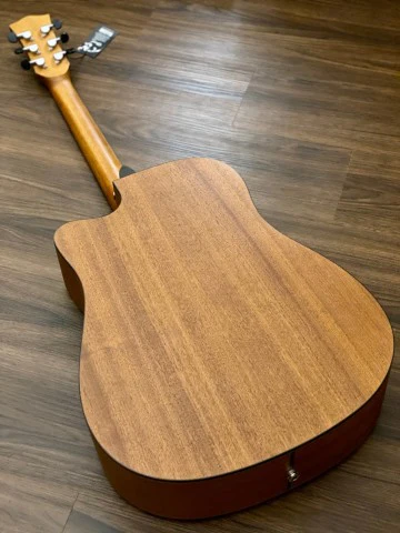 Chard WD68C acoustic electric in Aged Green with Fishman Presys - Image 4