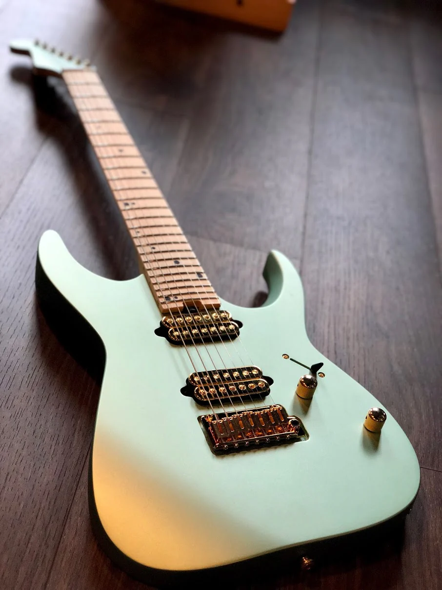 Charvel DK24-7 NOVA Angel Vivaldi Signature Pro-Mod - Satin Sage Green - Image 2