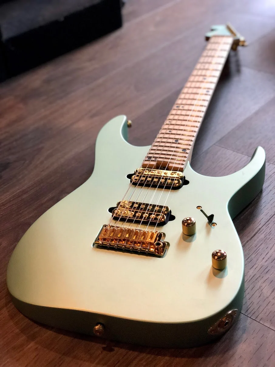Charvel DK24-7 NOVA Angel Vivaldi Signature Pro-Mod - Satin Sage Green - Image 3