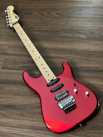 Charvel MJ San Dimas Style 1 HSS FR M made in Japan in Metallic Red - Image 2