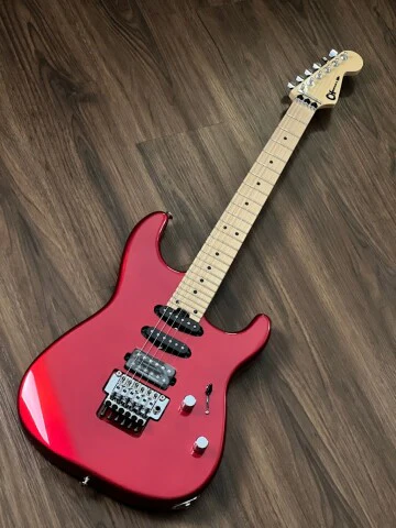 Charvel MJ San Dimas Style 1 HSS FR M made in Japan in Metallic Red - Image 3