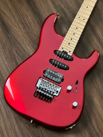 Charvel MJ San Dimas Style 1 HSS FR M made in Japan in Metallic Red - Image 4