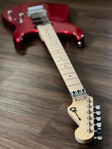 Charvel MJ San Dimas Style 1 HSS FR M made in Japan in Metallic Red - Image 6