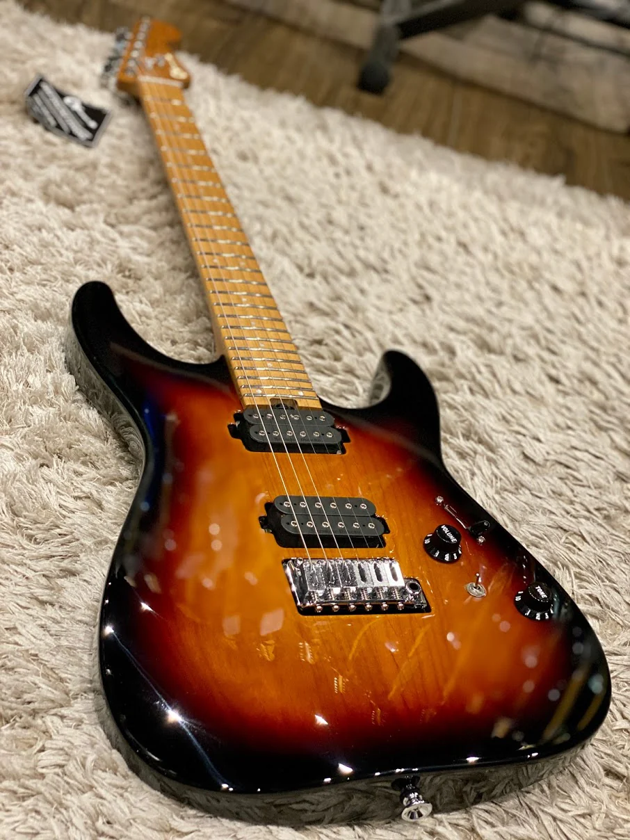Charvel Pro-Mod DK24 HH in 3 Tone Sunburst