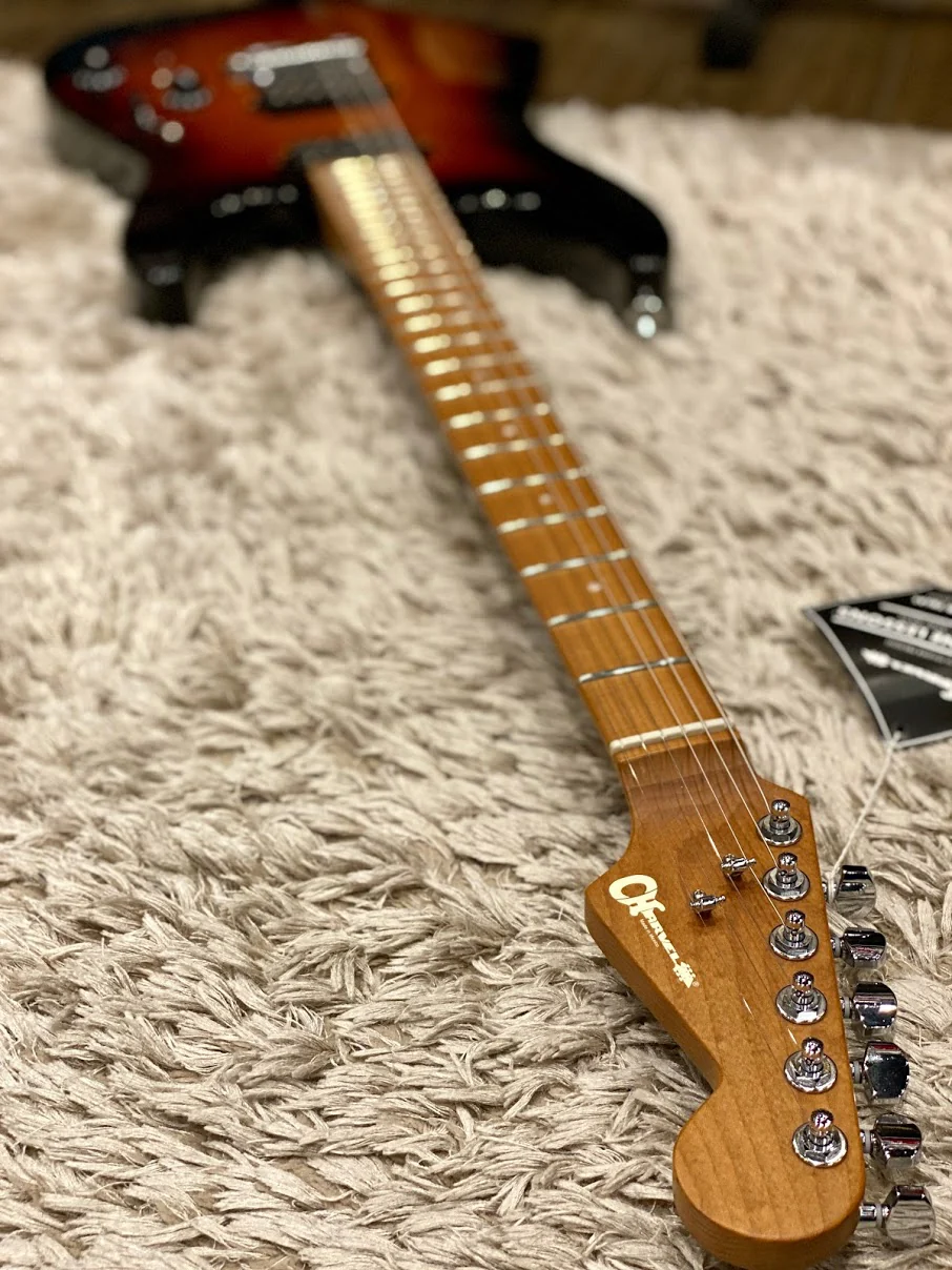Charvel Pro-Mod DK24 HH in 3 Tone Sunburst - Image 5
