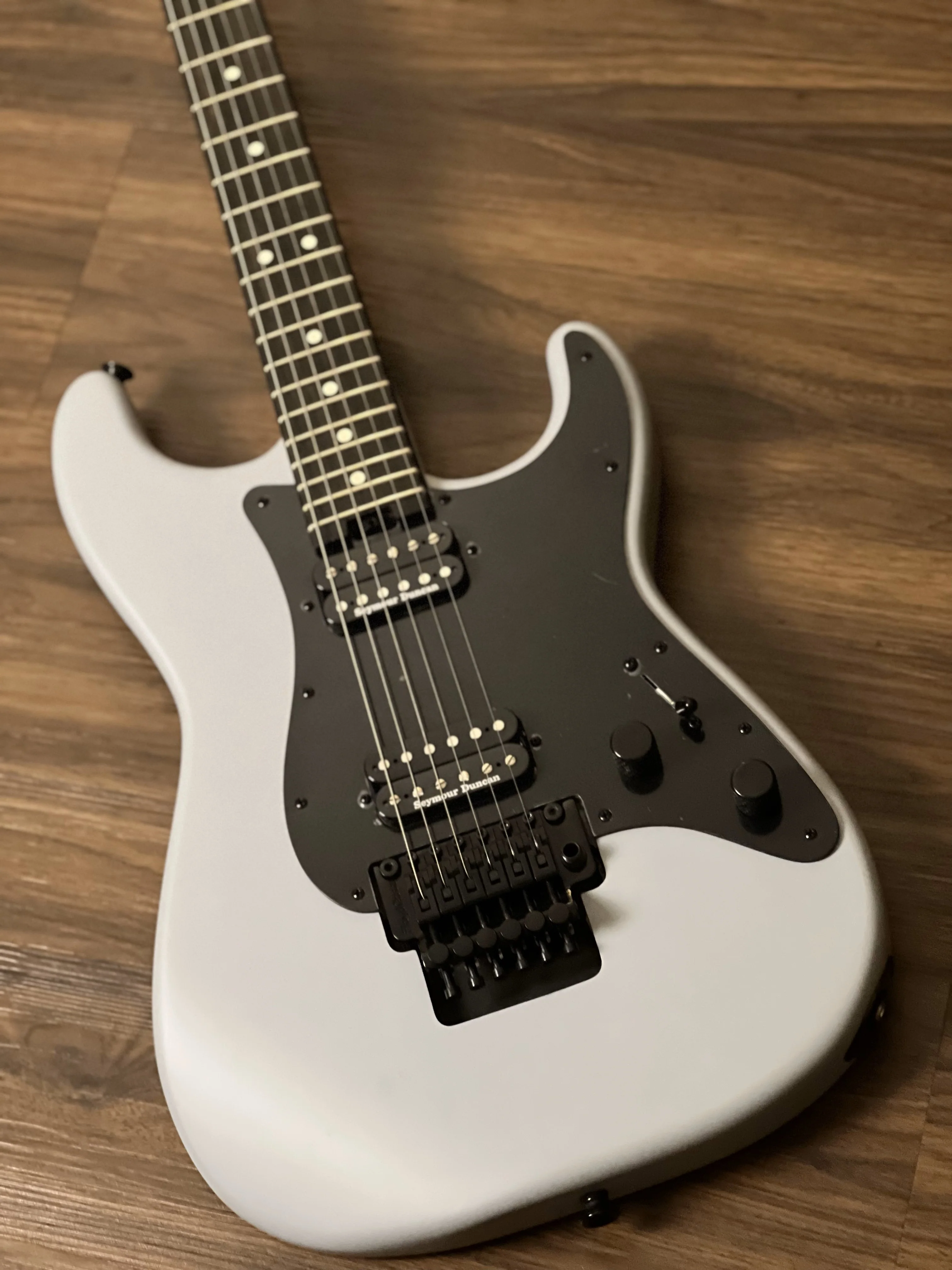 Charvel Pro-Mod So-Cal Style 1 HH FR E with Ebony FB in Primer Gray - Image 2
