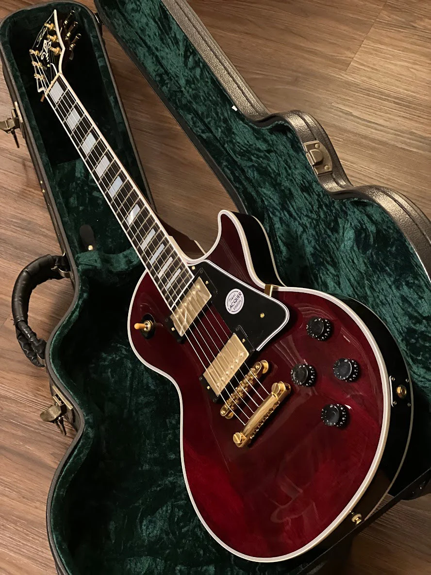Tokai Love Rock Custom Shop LC-235 WR Premium Series in Wine Red 2349099 - Image 6