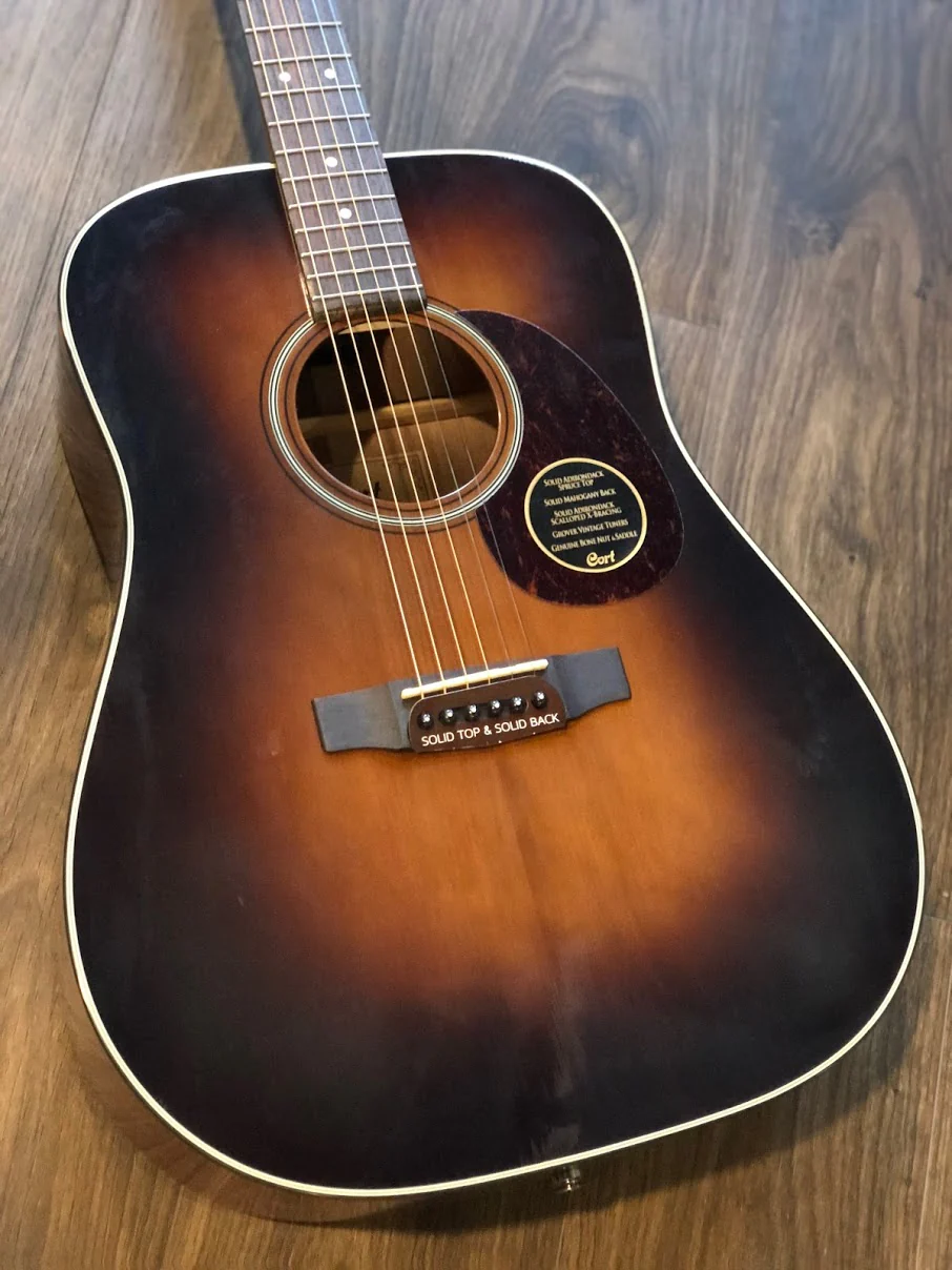 Cort Earth 300VF-SB in Sunburst - Image 2