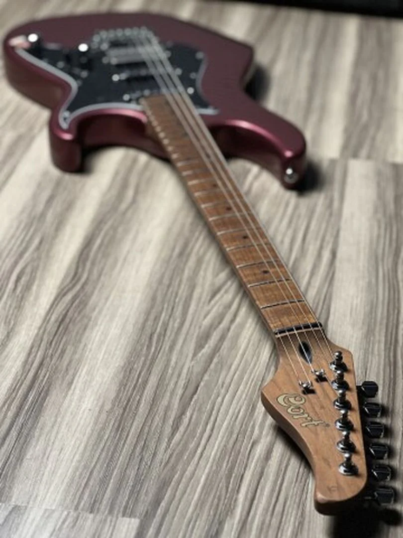 Cort G250SE-VVB in Vivid Burgundy - Image 5