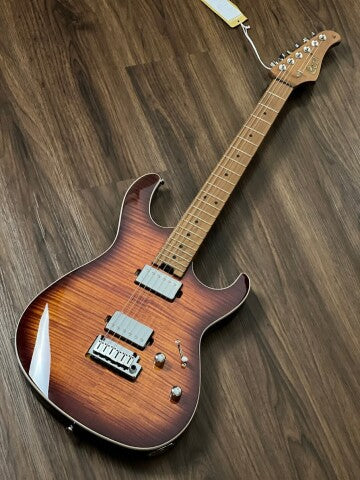 Cort G290 FAT II AVB in Antique Violin Burst - Image 4