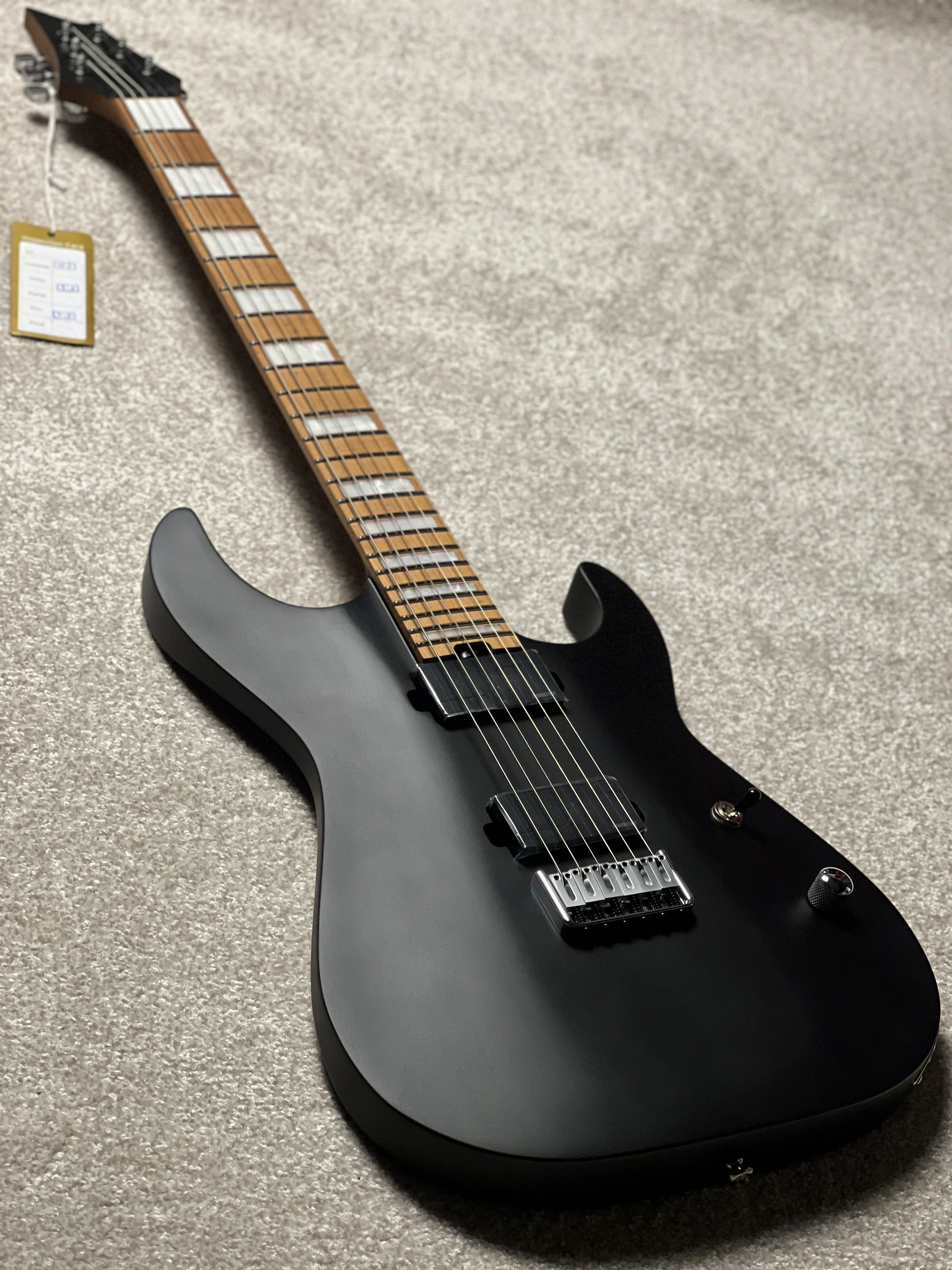 Cort KX600 Infinite in Black Satin - Image 3