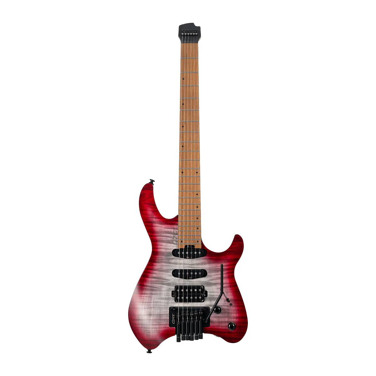 Cort Space G6TR Headless Multiscale in Semi Gloss Lava - Image 8