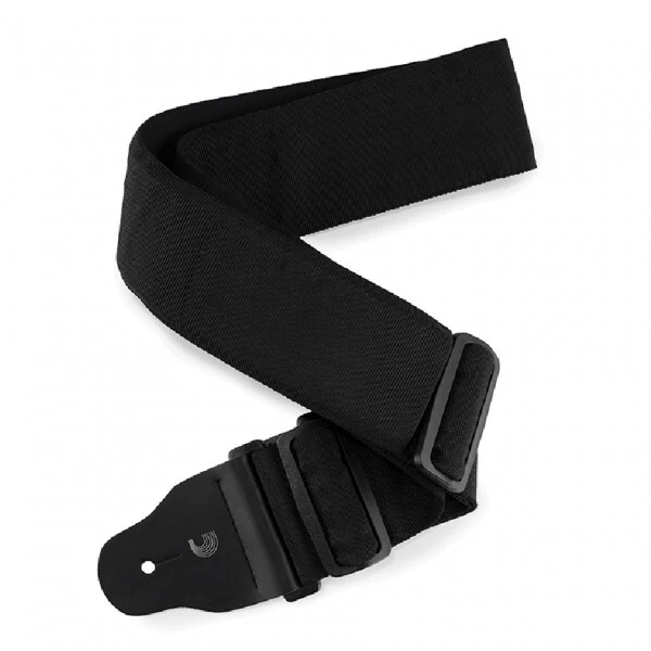D Addario Bass Guitar Strap w/ Internal Pad in Black 74T000 - Image 2