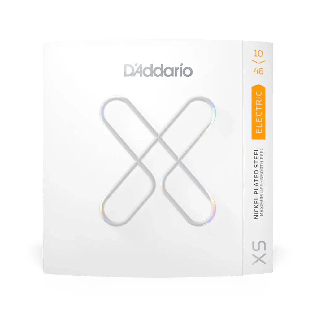 D'Addario XSE1046 Nickel-plated Steel Coated Electric Guitar Strings, Regular Light, 10-46 - Image 2