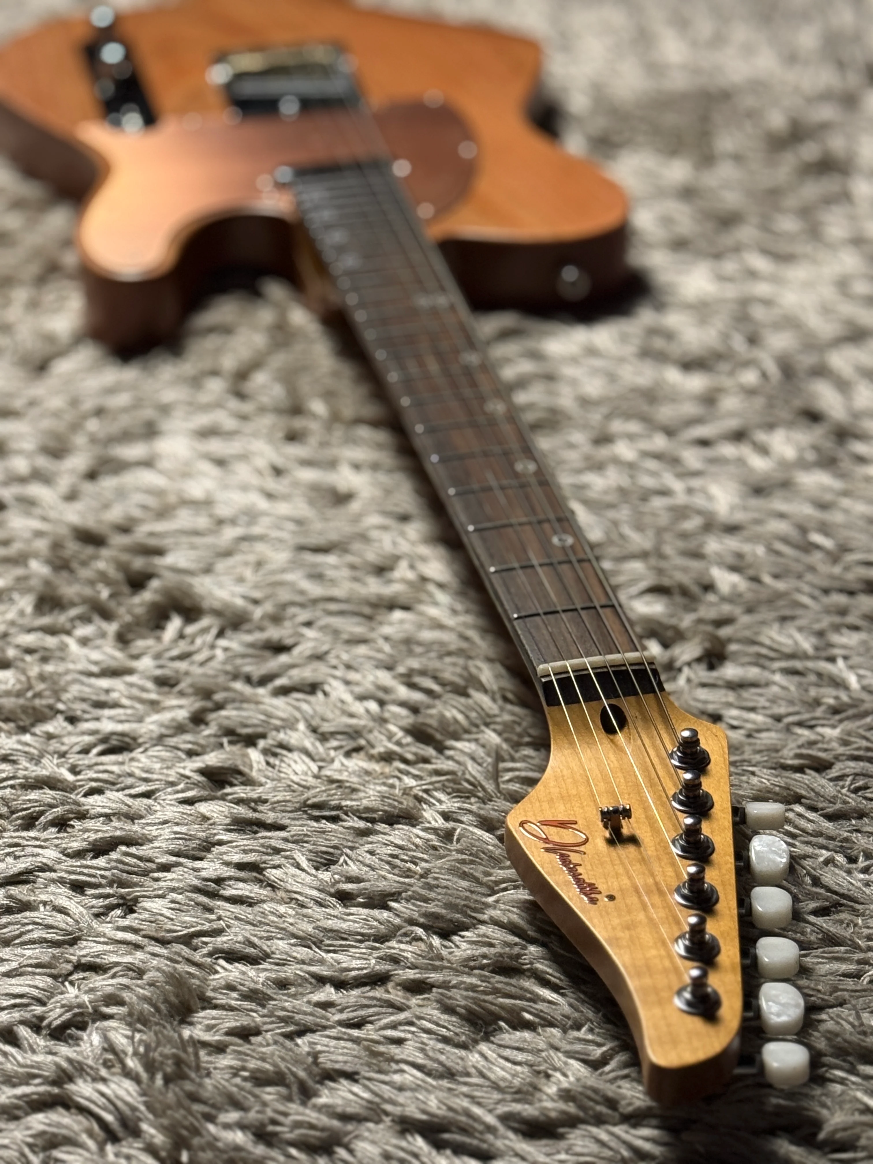 Dhatarattha Classic DTL in Natural Mahogany with Rosewood FB - Image 8