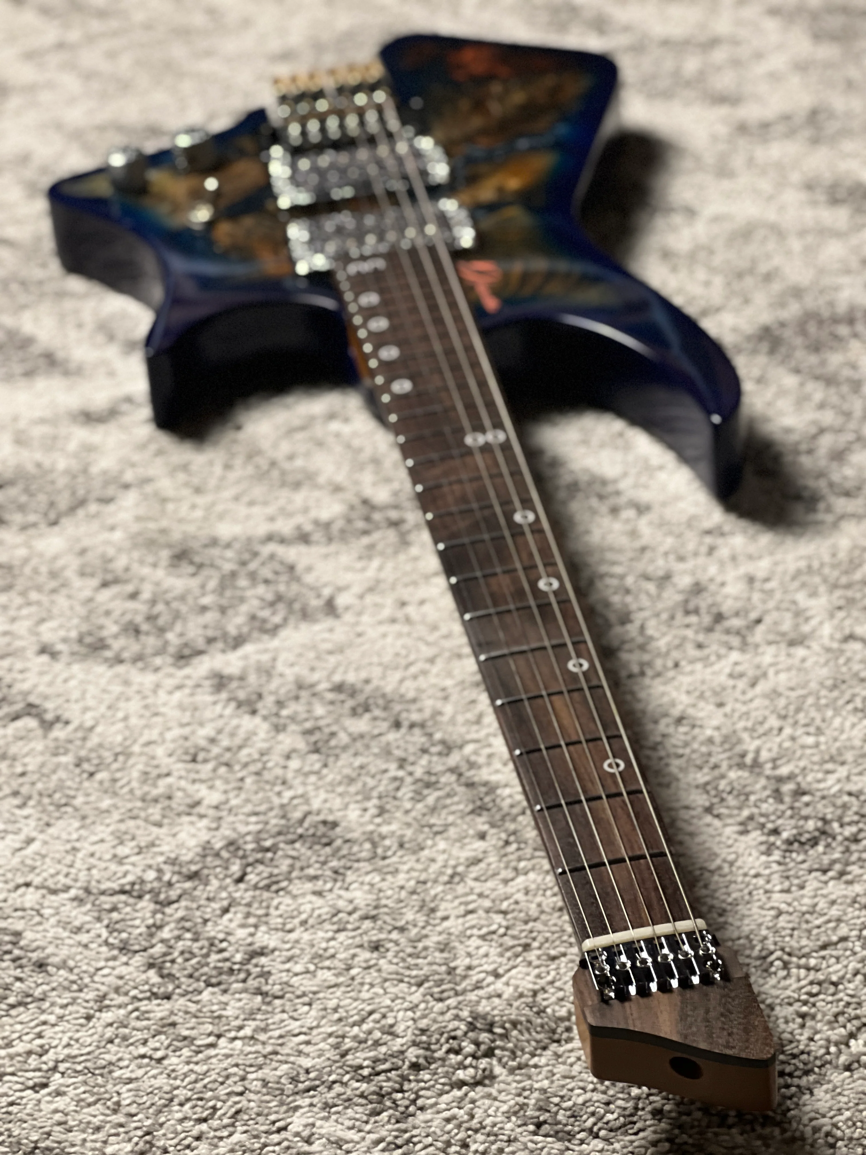 Dhatarattha Custom DHL in Earth Burl Top with RW FB Nafiri Special Run - Image 6