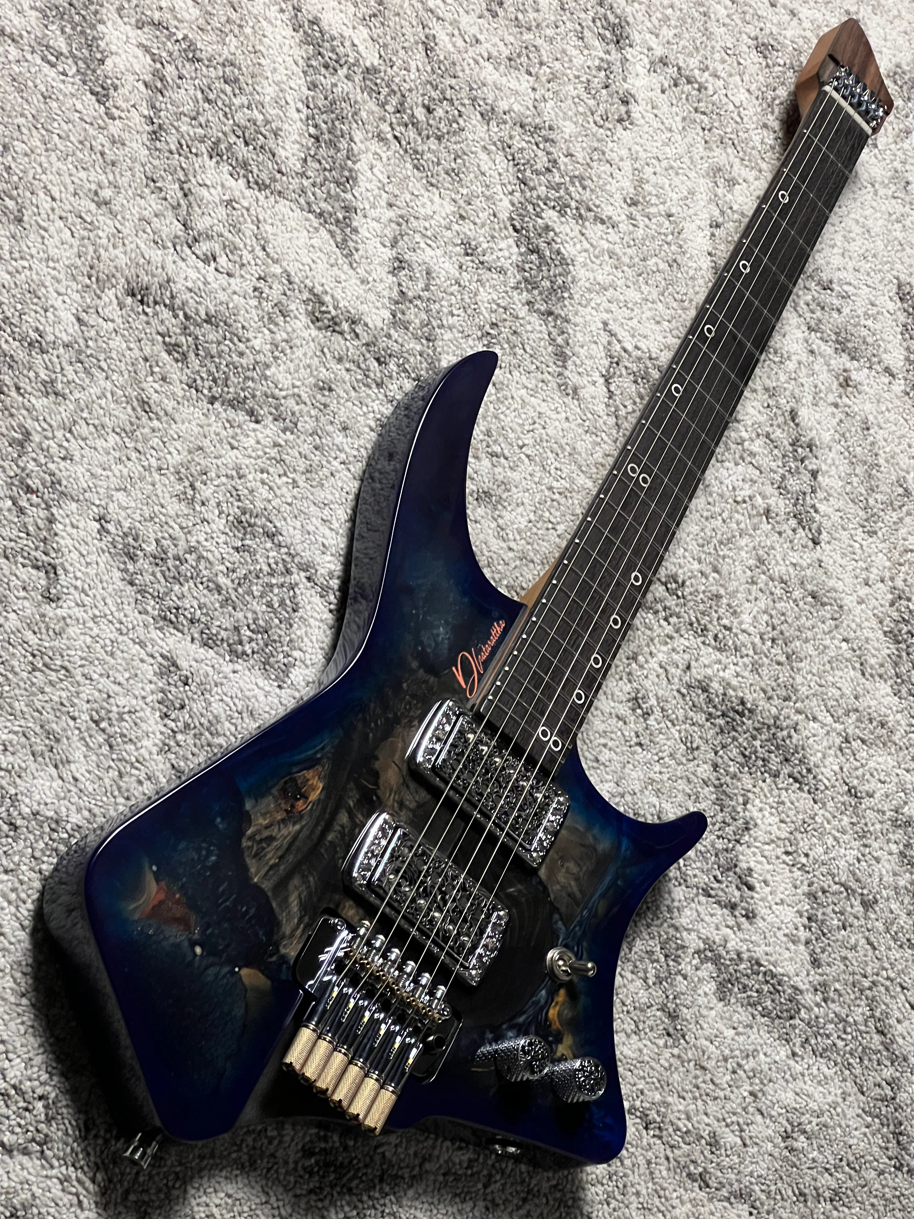 Dhatarattha Custom DHL in Lagoon Burl Top with RW FB Nafiri Special Run - Image 3