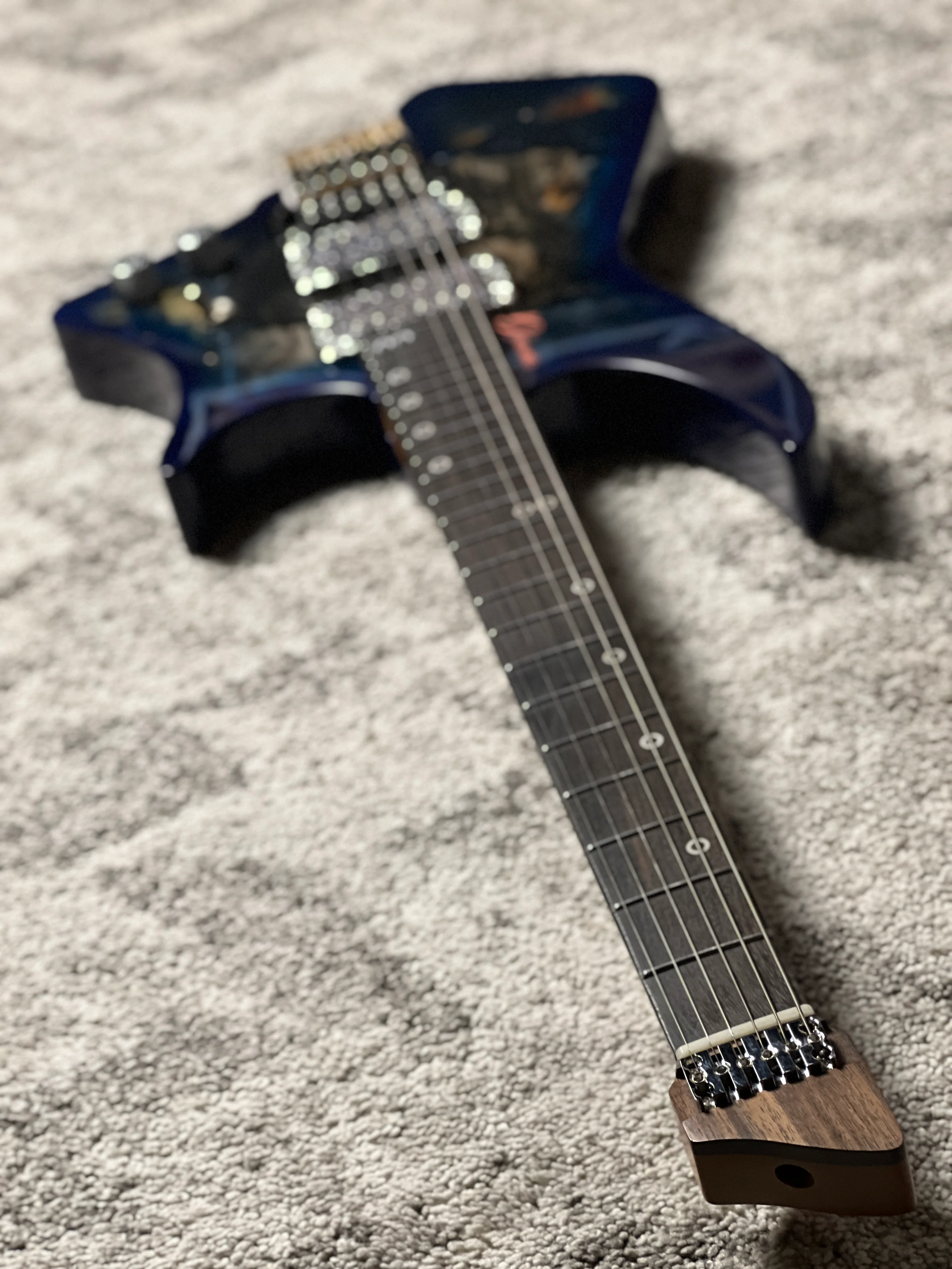 Dhatarattha Custom DHL in Lagoon Burl Top with RW FB Nafiri Special Run - Image 7