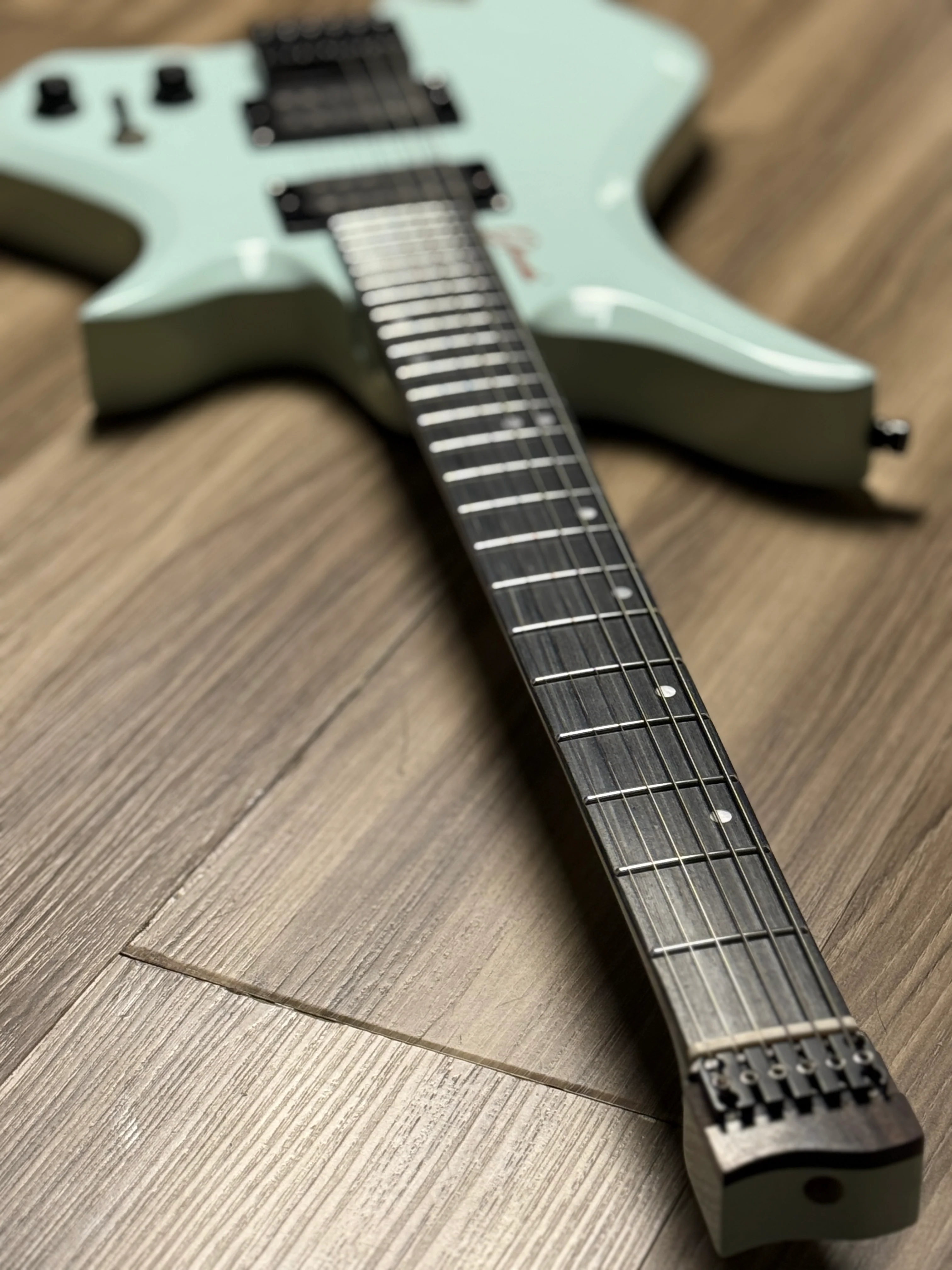 Dhatarattha Custom DHL in Seafoam Green with Rosewood FB - Image 7