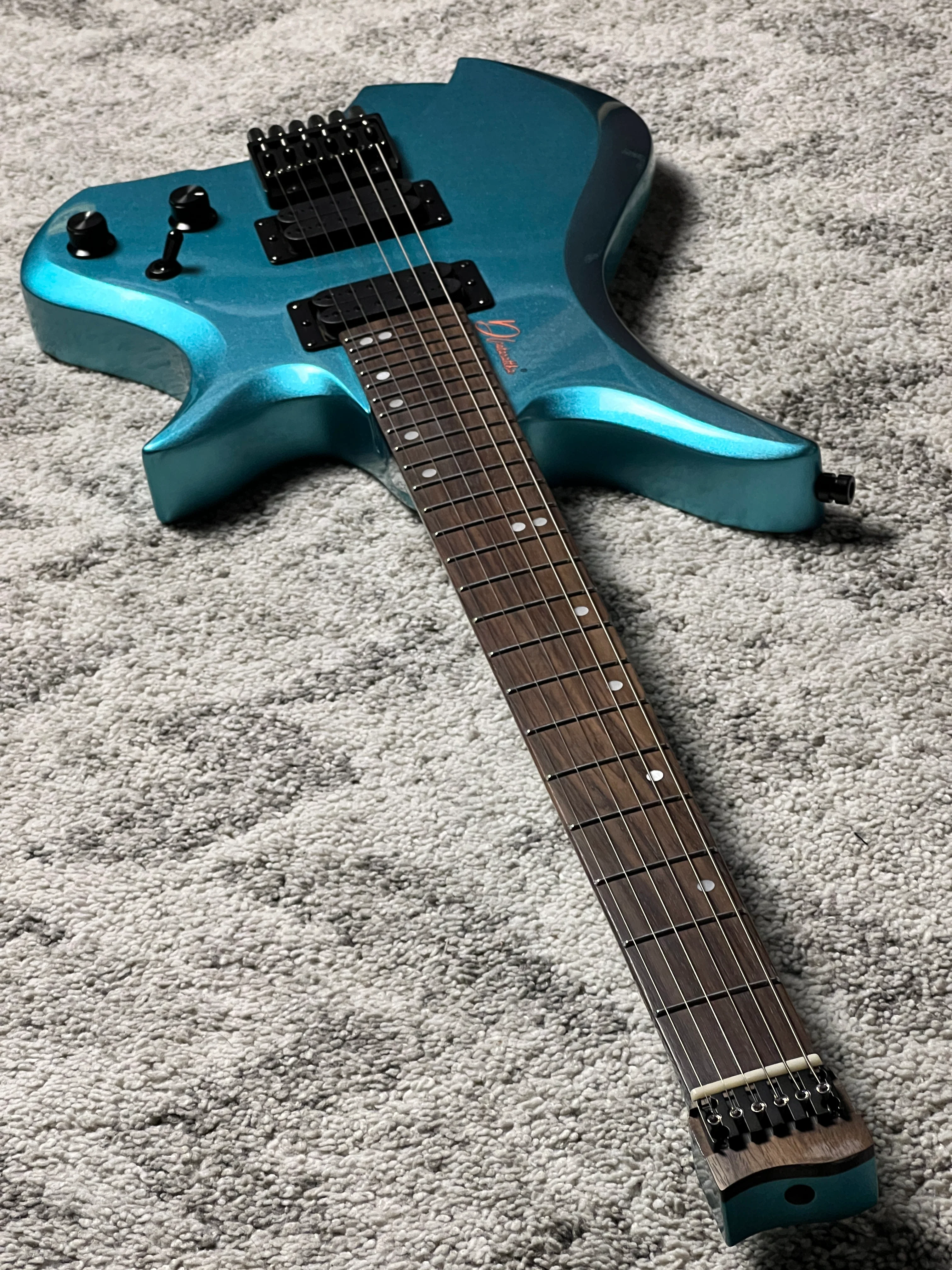Dhatarattha Custom DHL in Starlight Sky Blue with Rosewood FB - Image 7