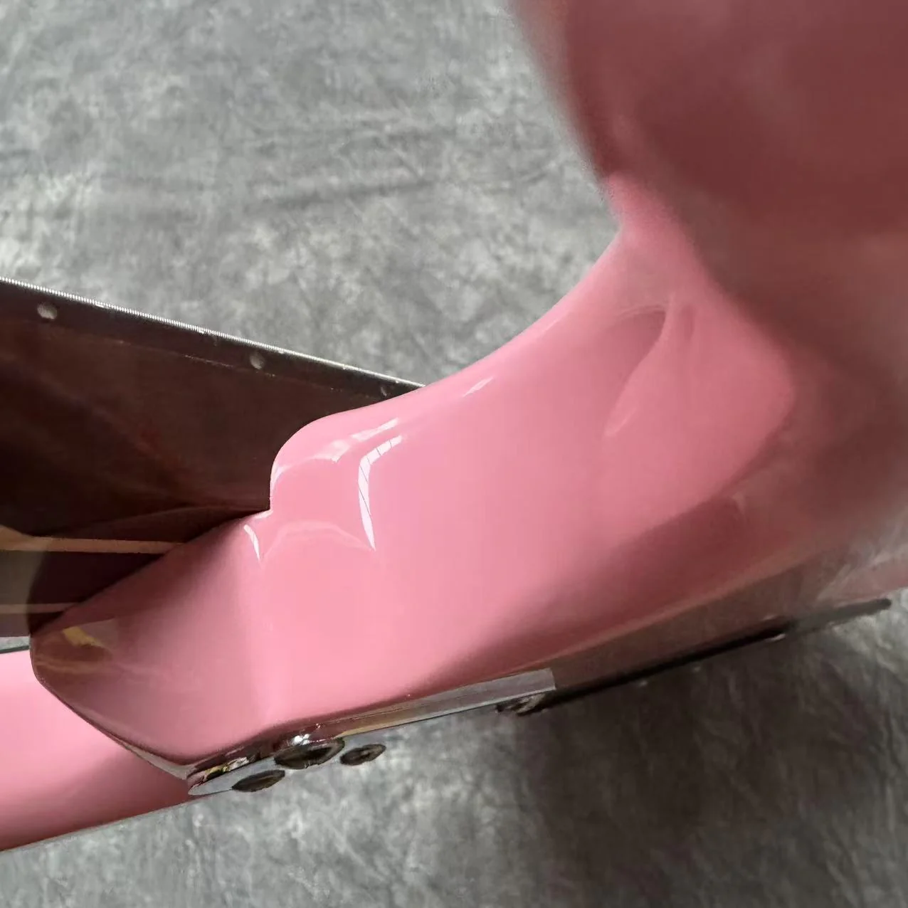 Dhatarattha Custom DST HSS in Shell Pink with Rosewood FB and "Pacific Ocean" Inlay - Image 14