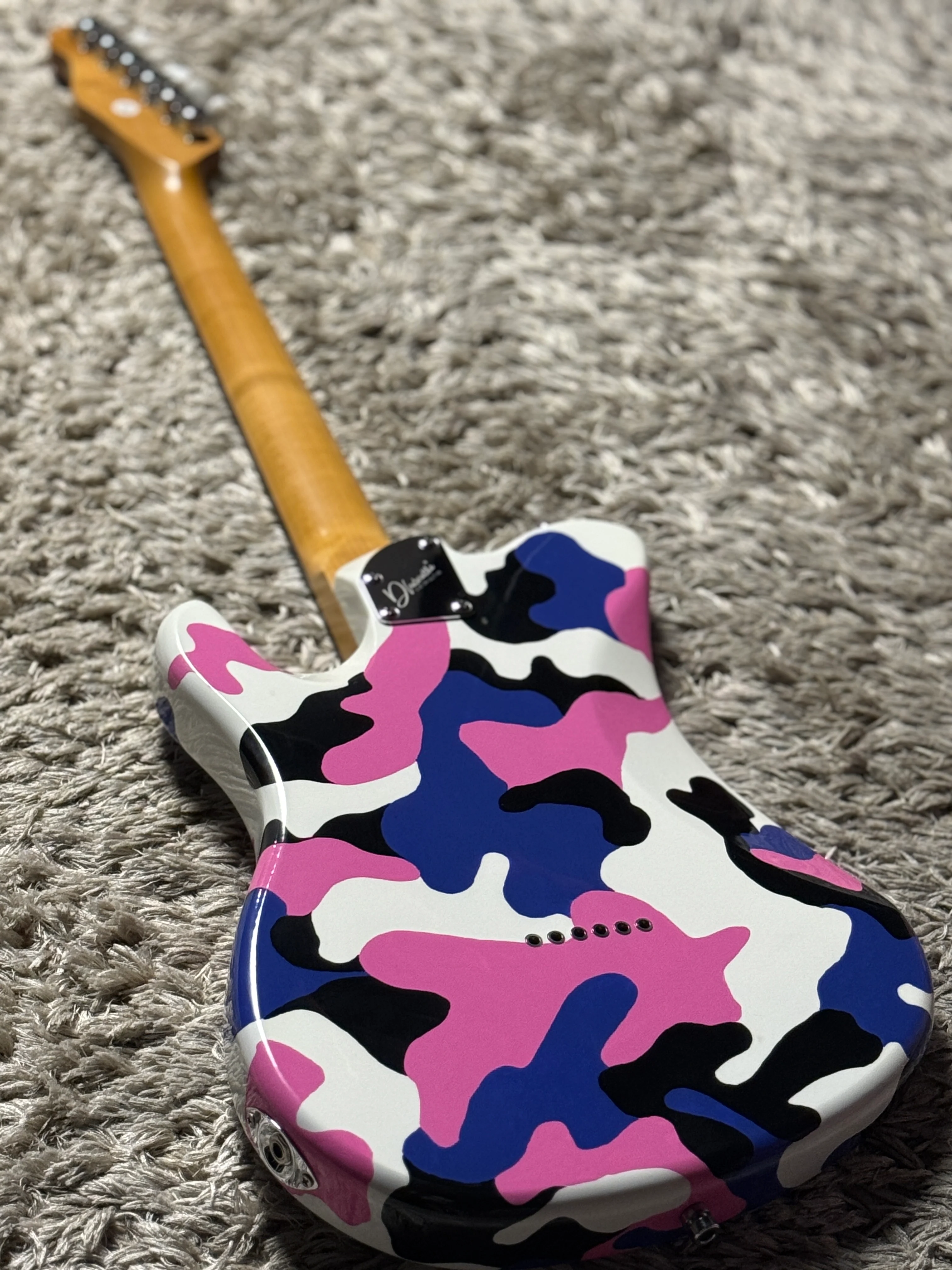 Dhatarattha Custom DTL Artist Hand Paint "Purple Camo" - Image 5