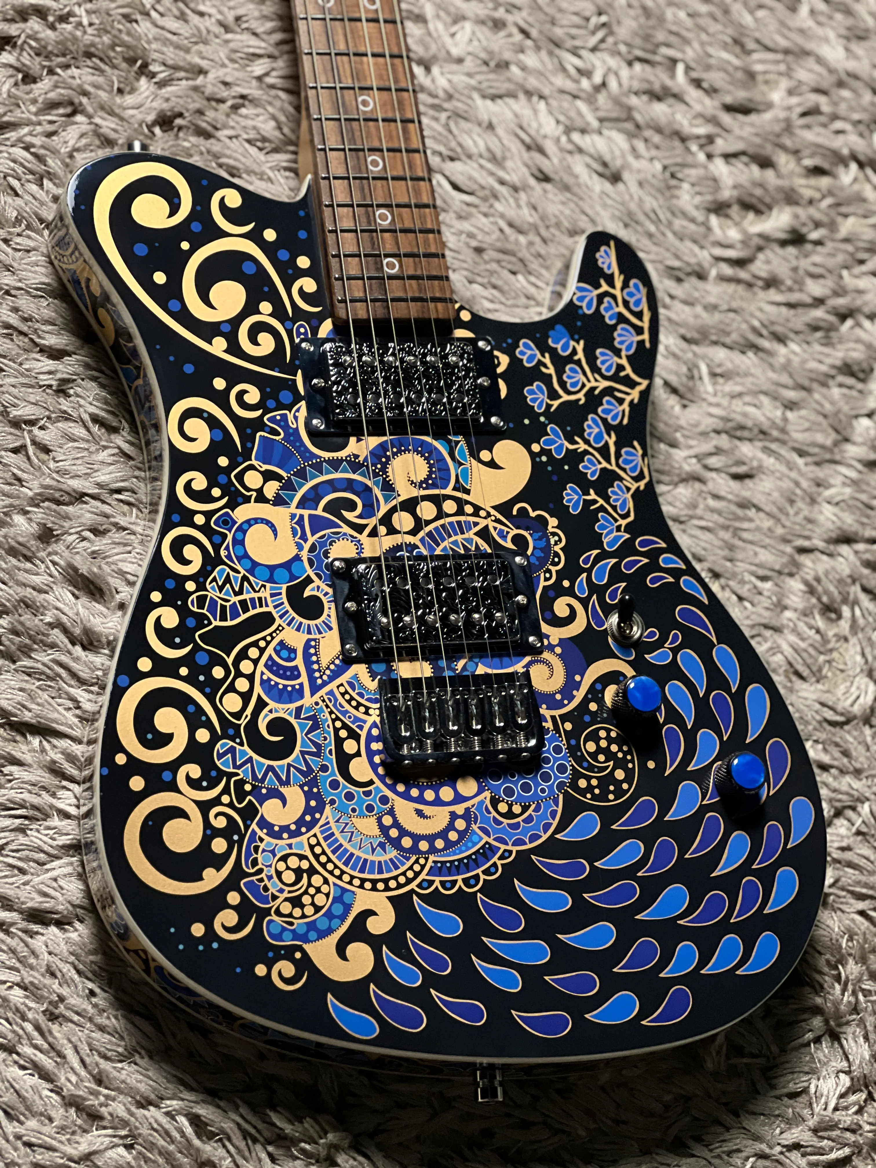 Dhatarattha Custom DTL Artist Hand Paint "Tears Of Vajra" - Image 3