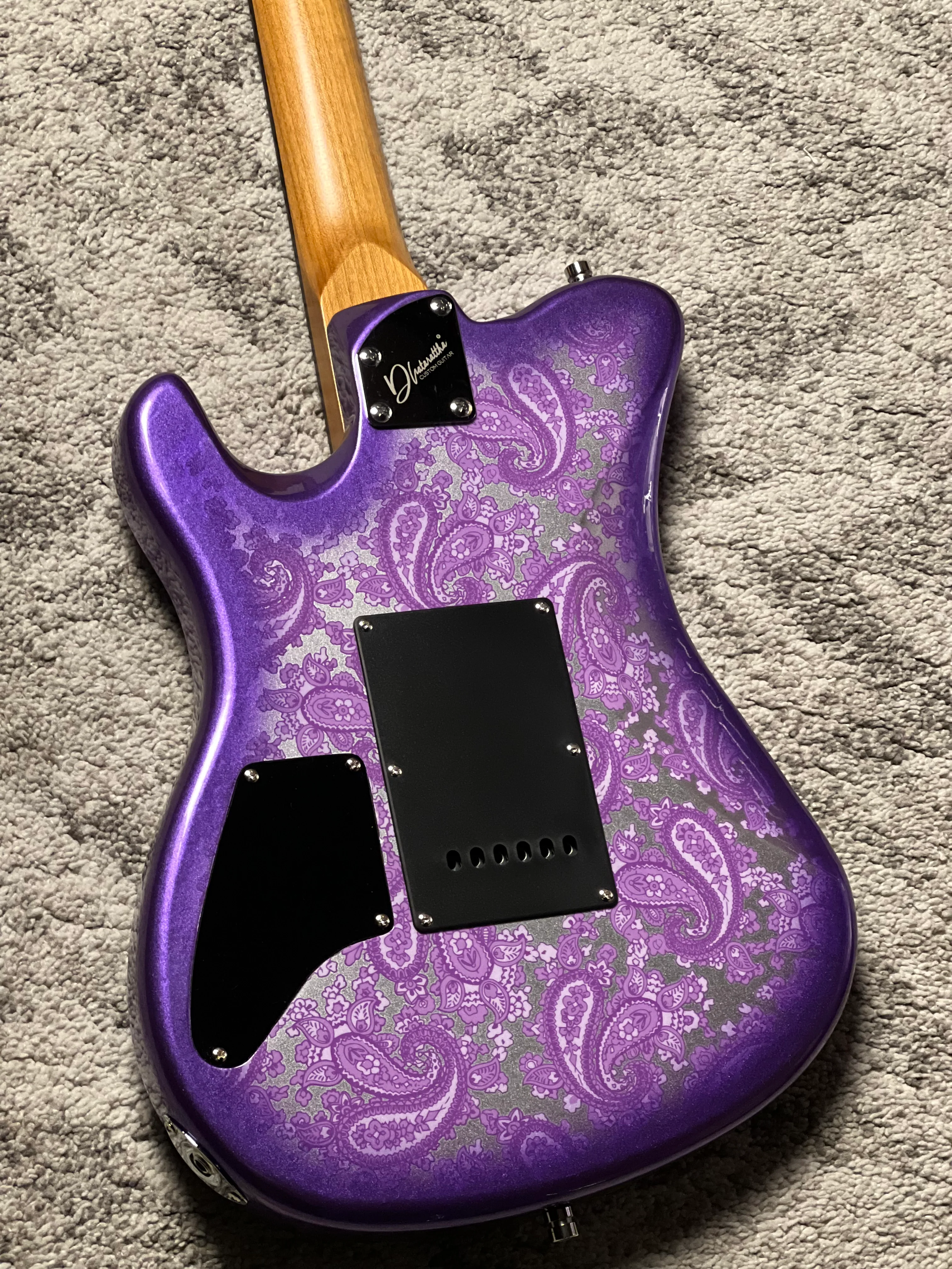 Dhatarattha Performance DTL HH in Purple Paisley with Rosewood FB - Image 6