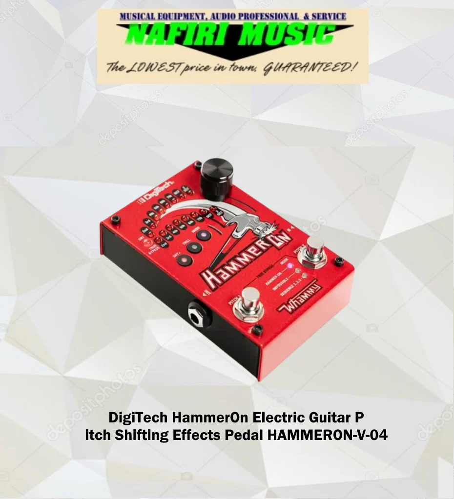 DigiTech HammerOn Electric Guitar Pitch Shifting Effects Pedal HAMMERON-V-04 - Image 4