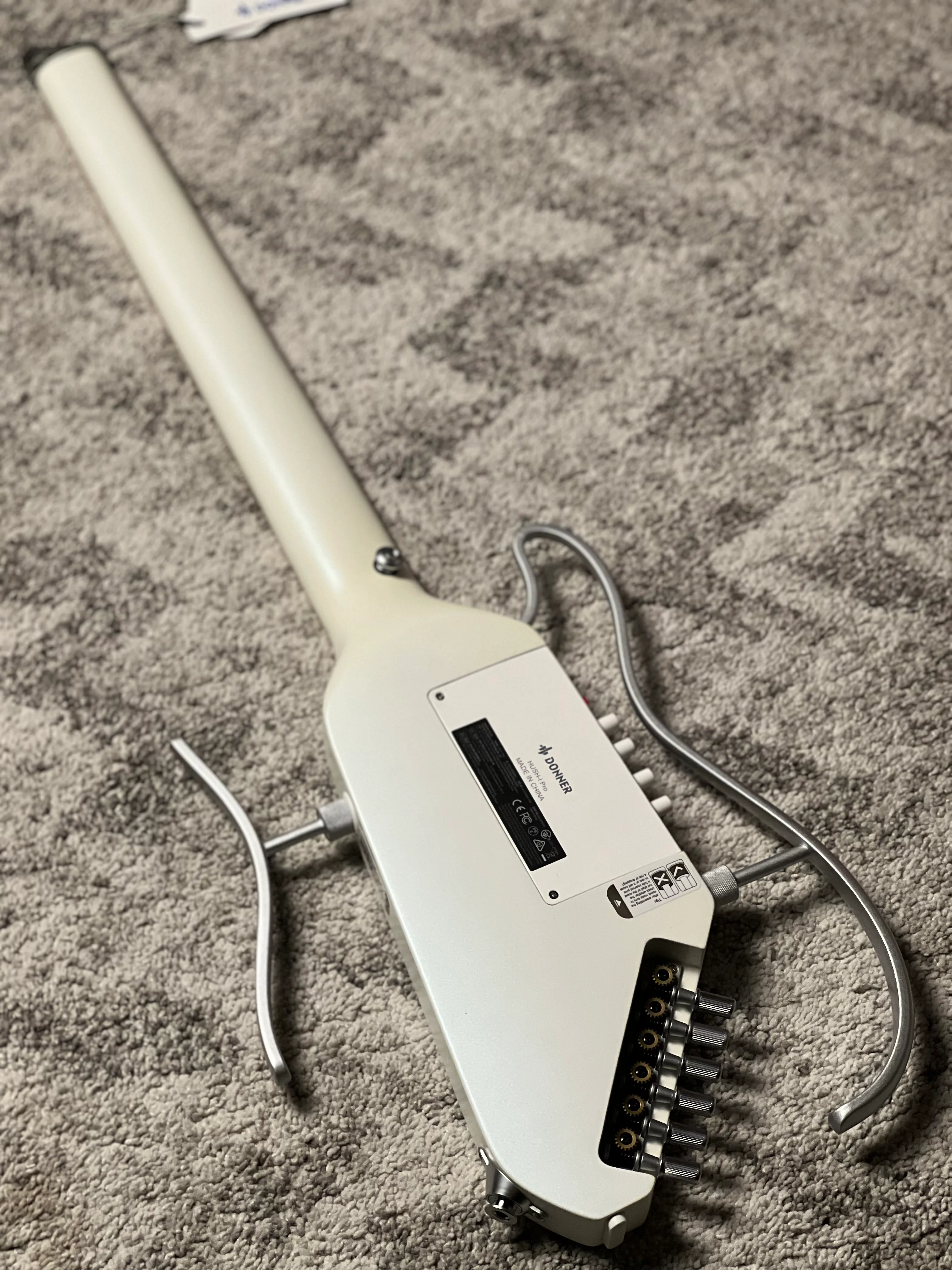 Donner HUSH-I Pro In White With Bag - Image 6