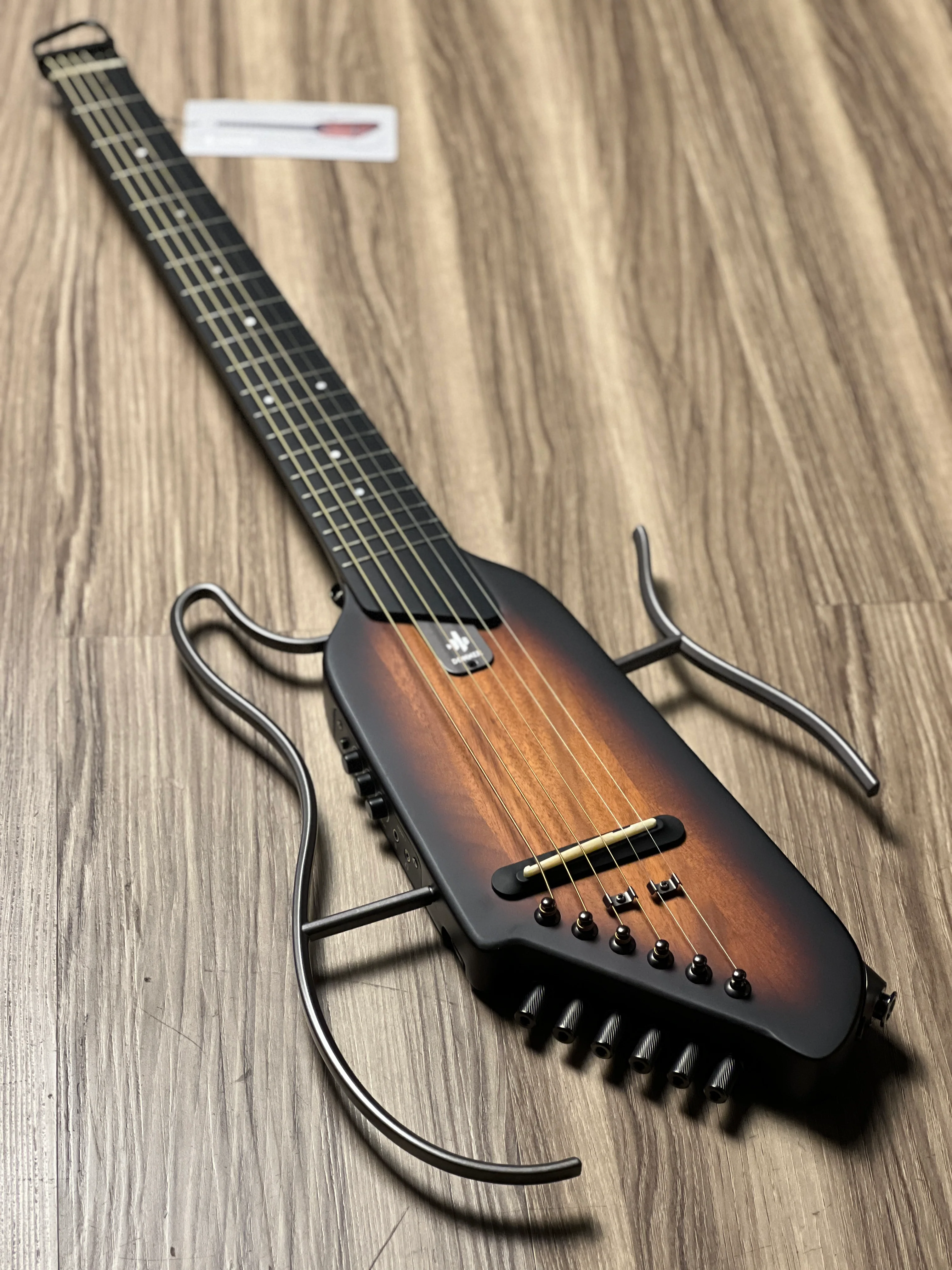 Donner HUSH-I Silent Guitar In Sunburst w/Bag