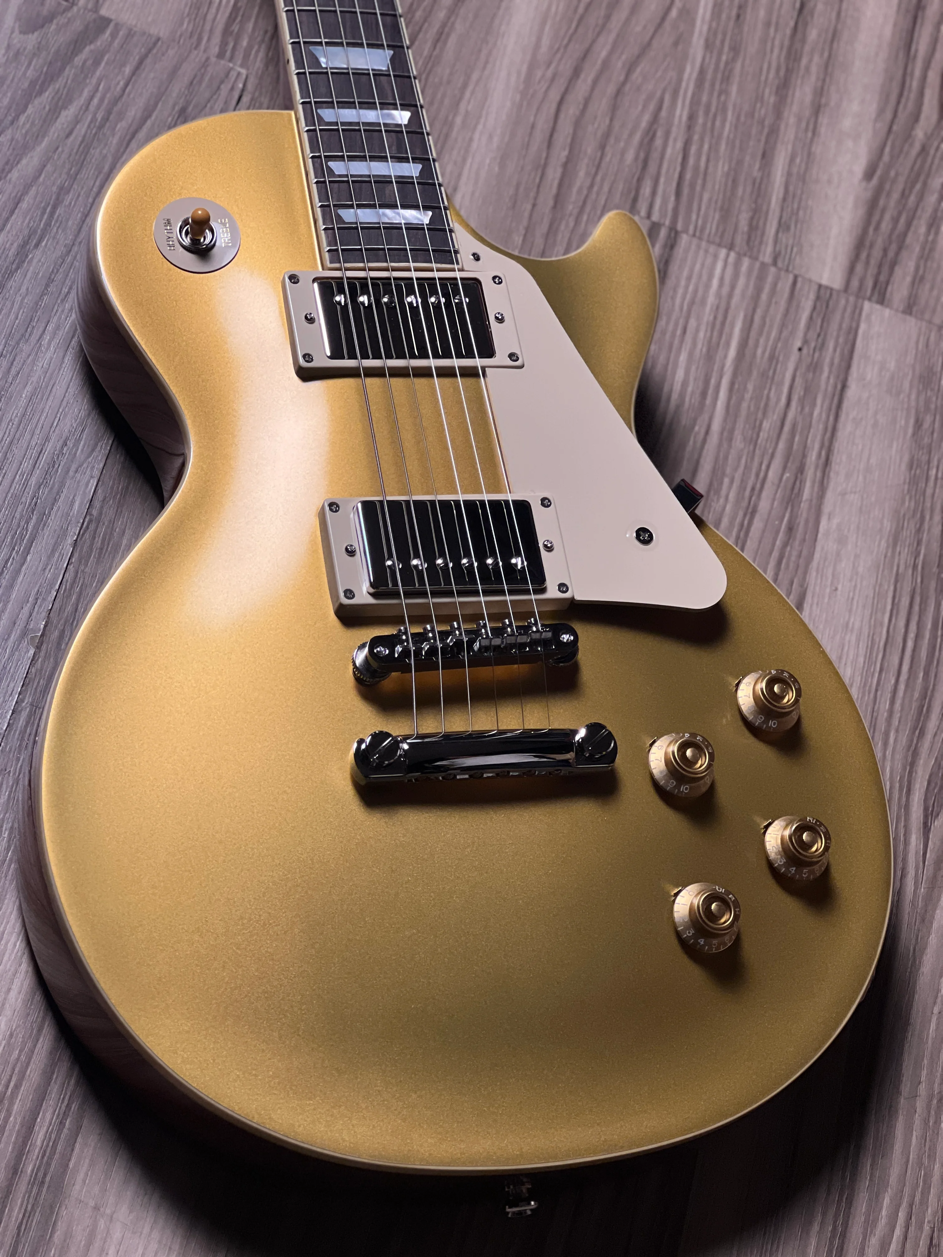 Epiphone 1957 Les Paul Goldtop Reissue in Double Gold w/Case 24121531251 - Image 10
