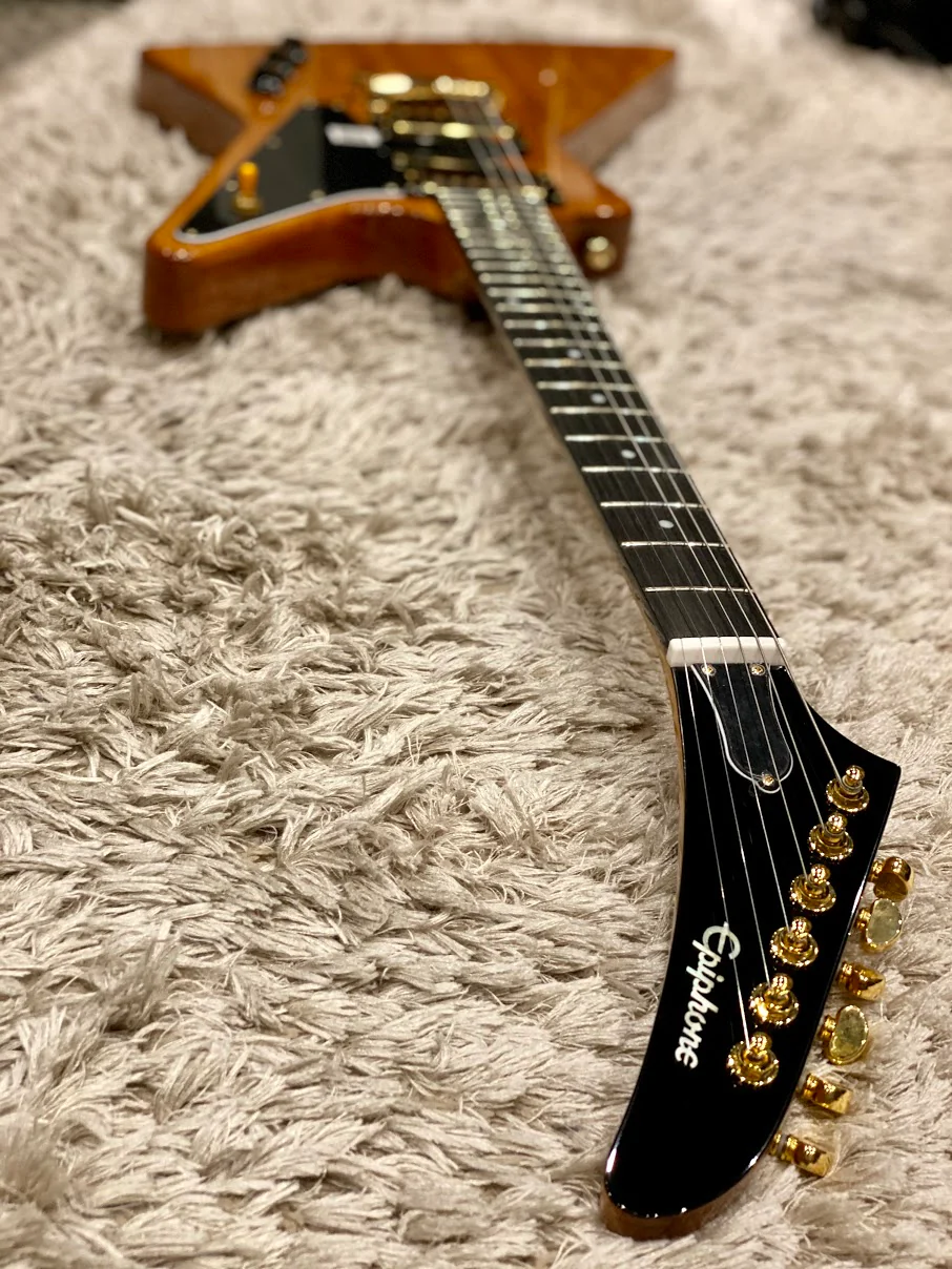 Epiphone 1958 Korina Explorer Limited Edition - Korina - Image 4
