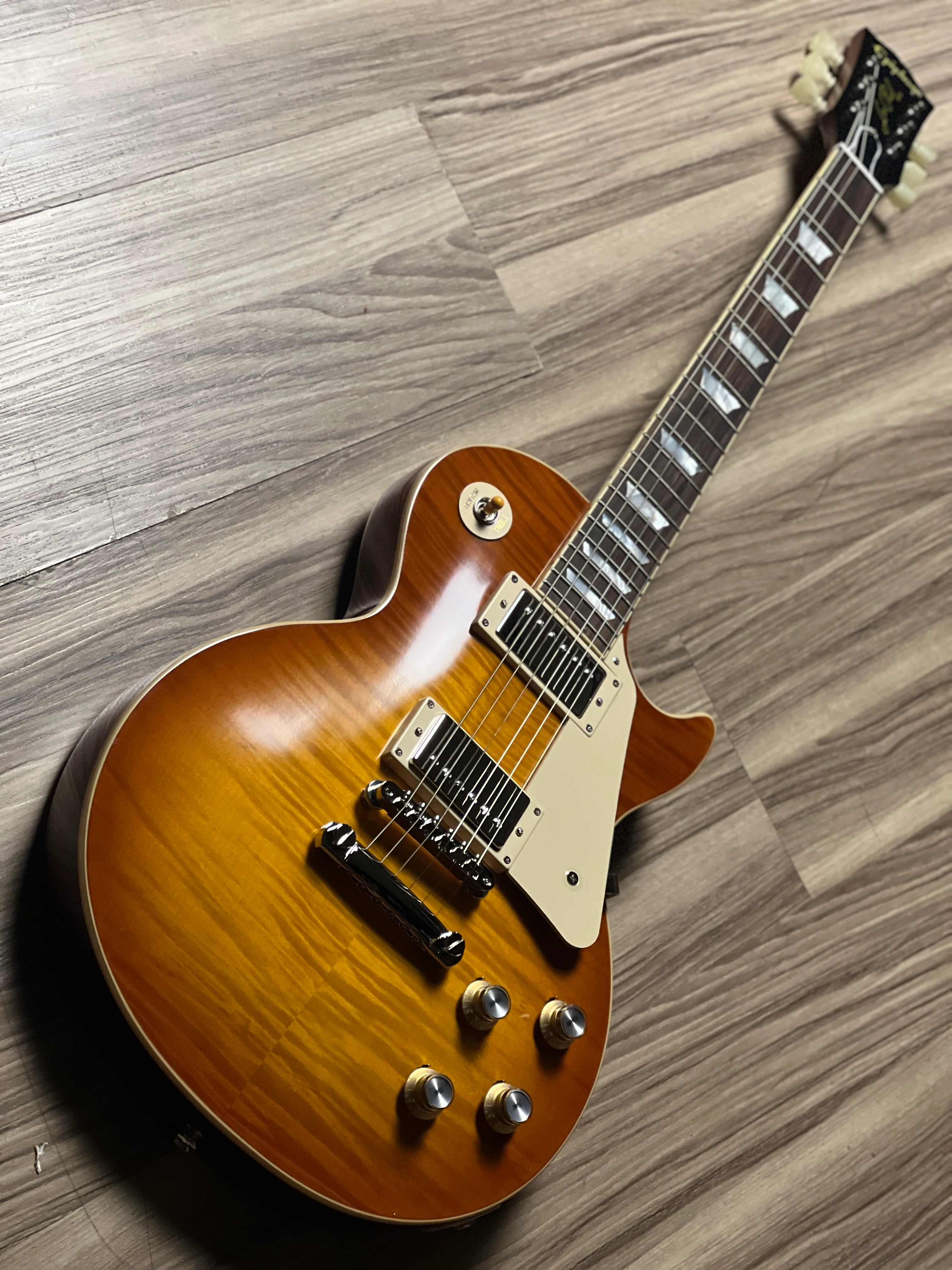 Epiphone 1960 Les Paul Standard Reissue in Ice Tea Burst w/Case 25011521075 - Image 9