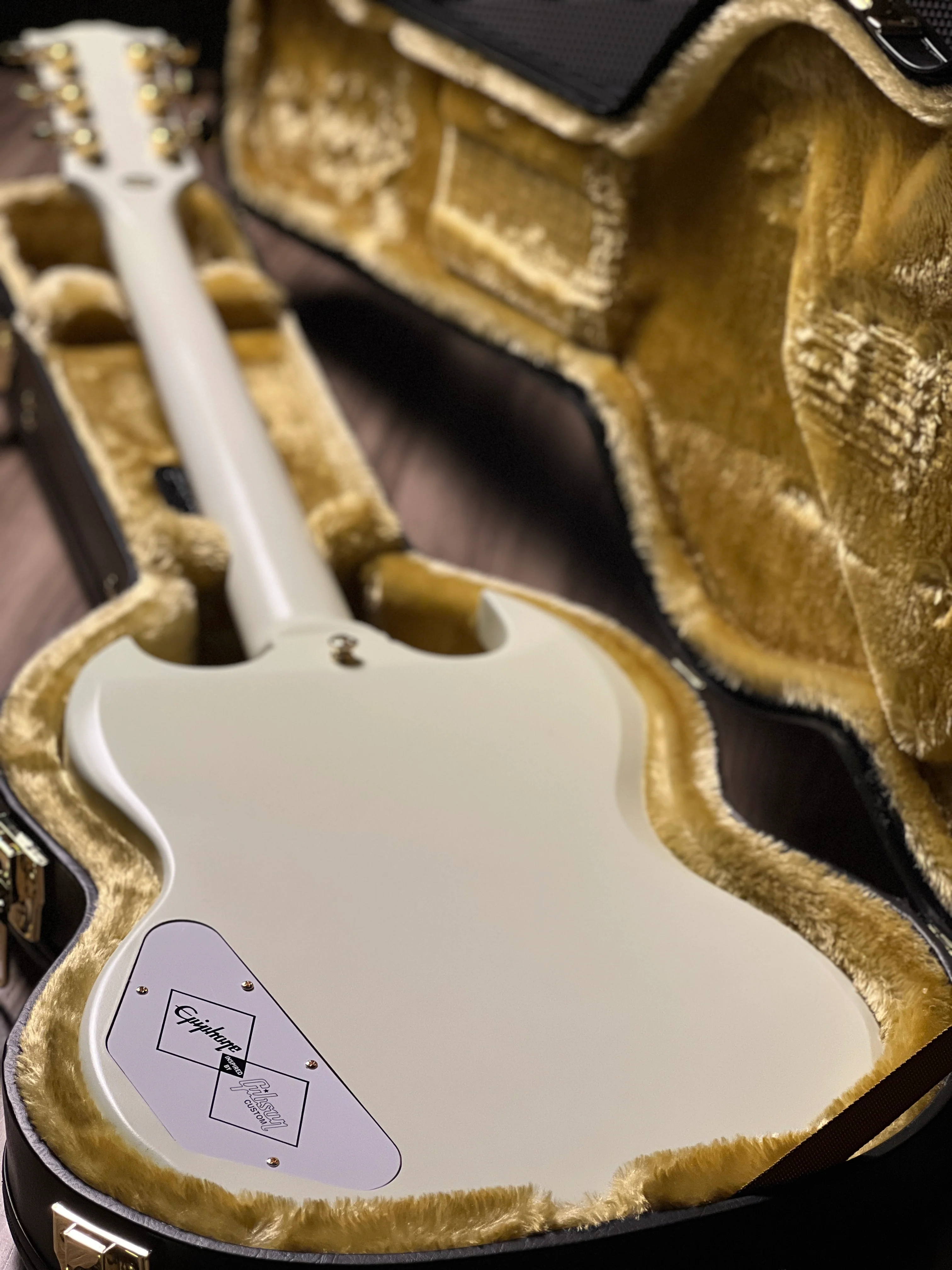 Epiphone 1963 SG Custom in Classic White VOS - Image 5