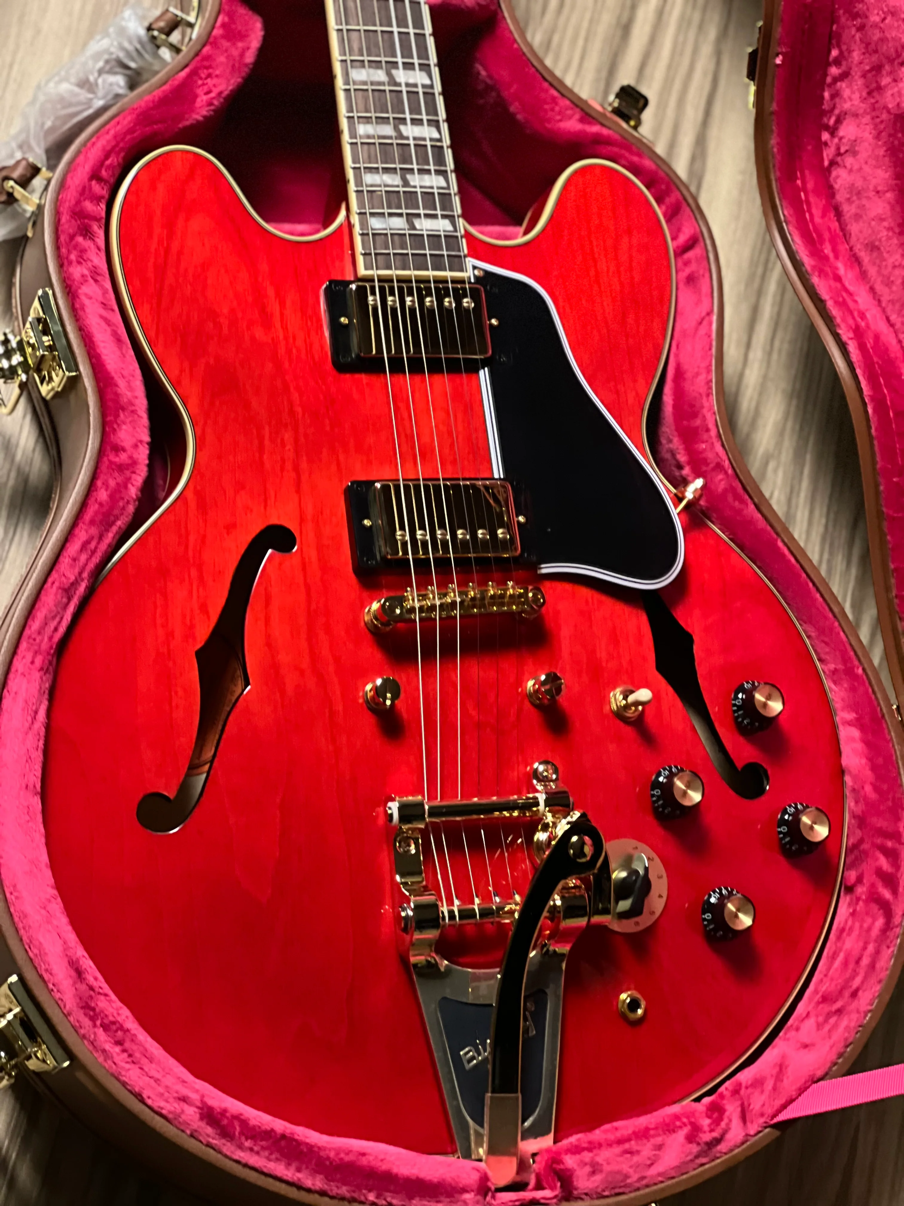Epiphone Back to the Future ES-345 in Cherry Red - Image 3