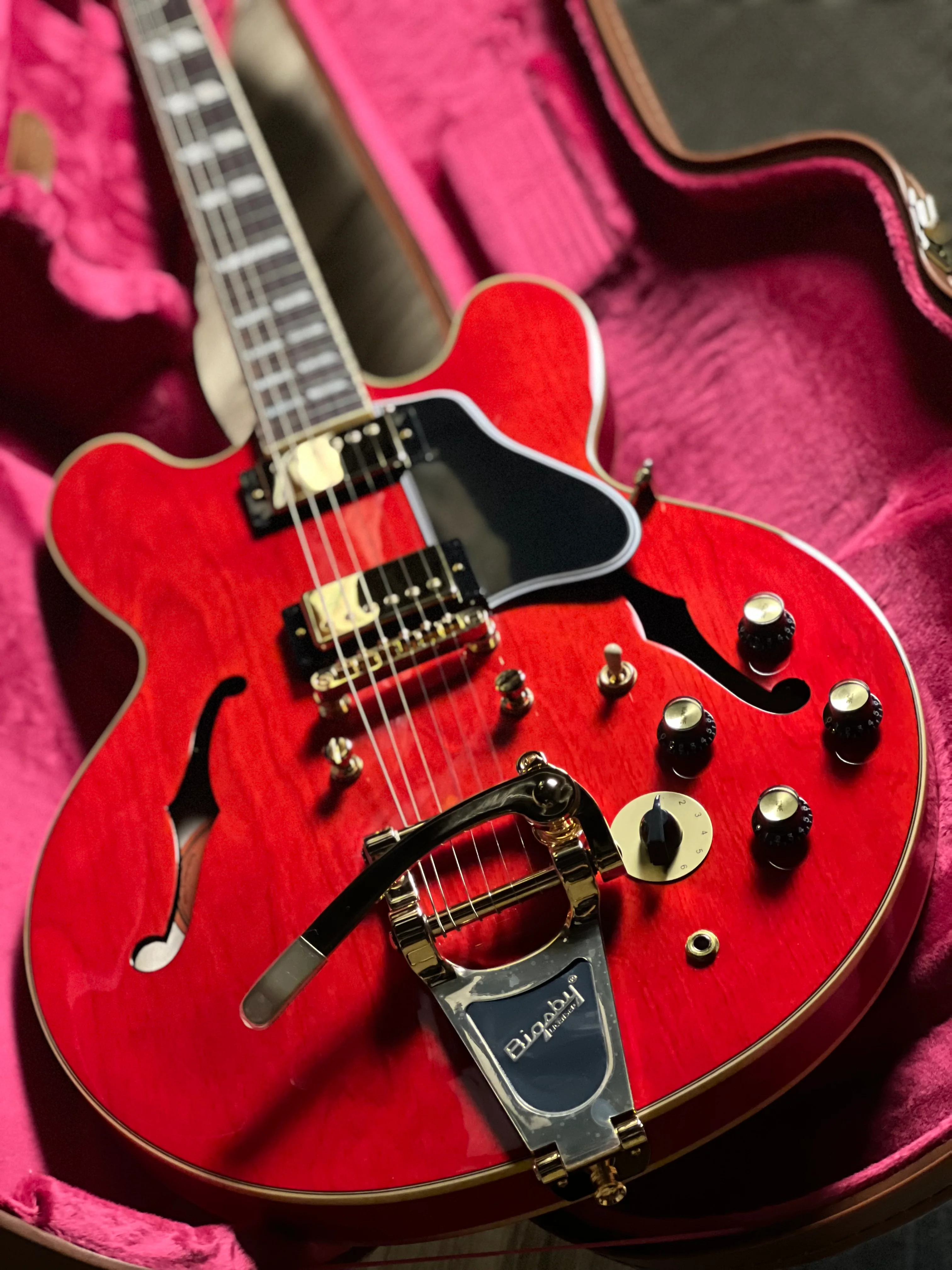 Epiphone Back to the Future ES-345 in Cherry Red - Image 5